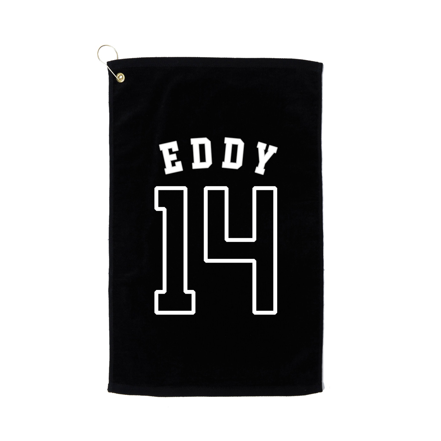 Golf Towel — Shirsey Arch in Black