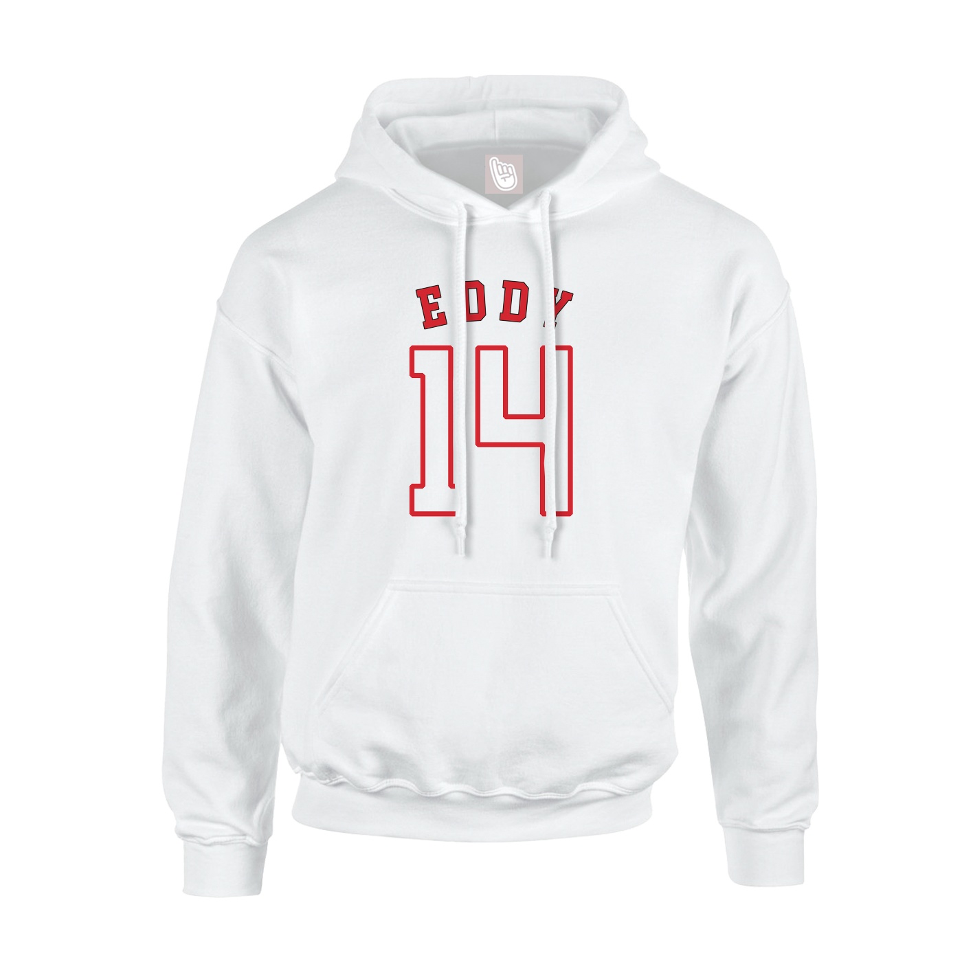 Hoodie — Shirsey Arch in White
