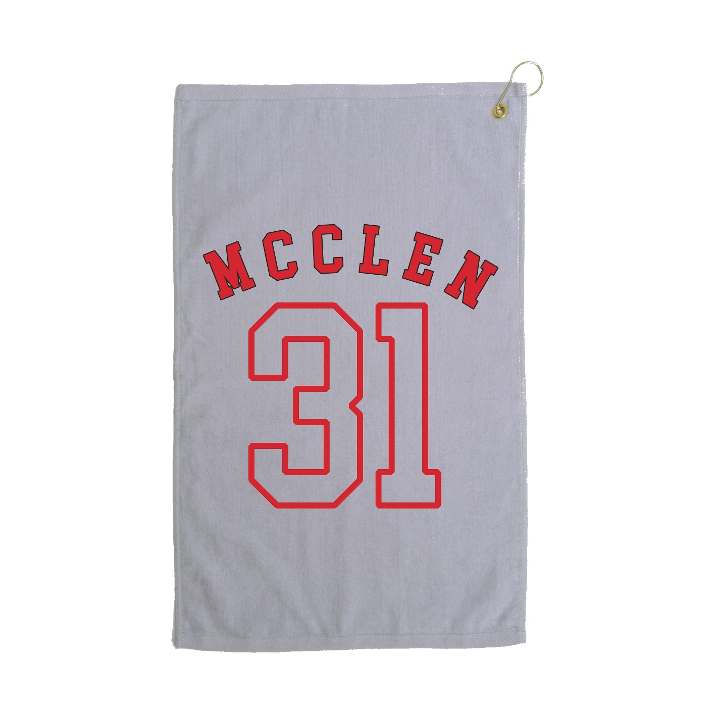 Golf Towel — Shirsey Arch in Grey