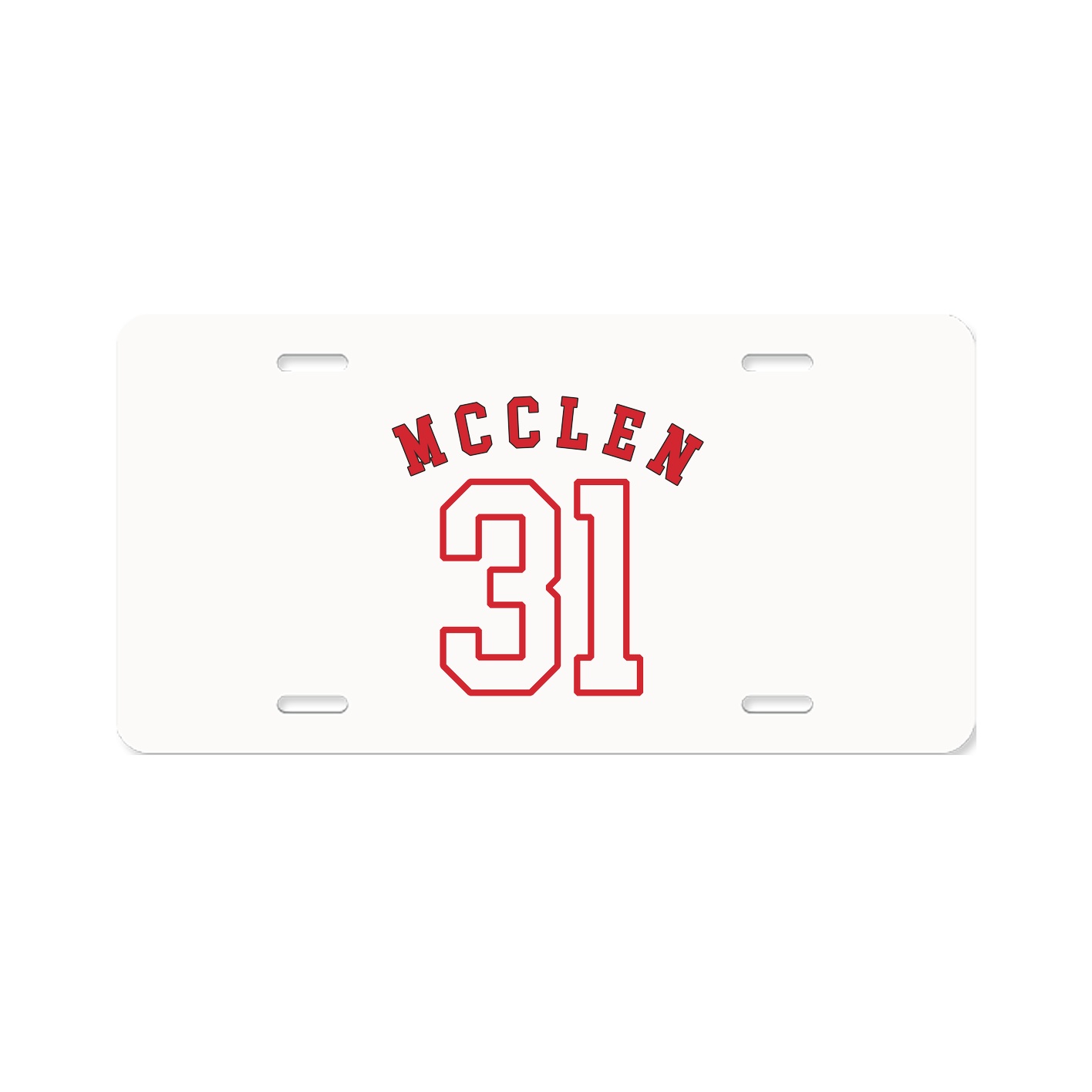 License Plate — Shirsey Arch in Classic