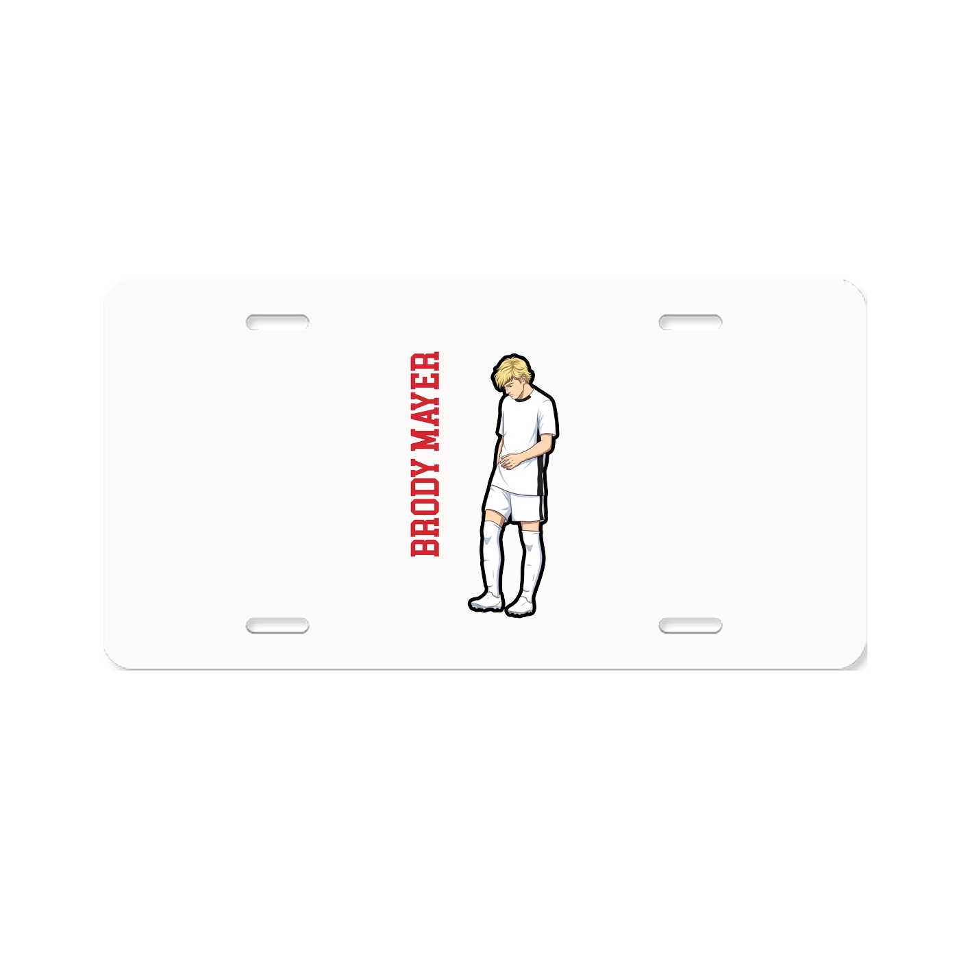 Aluminum License Plate
