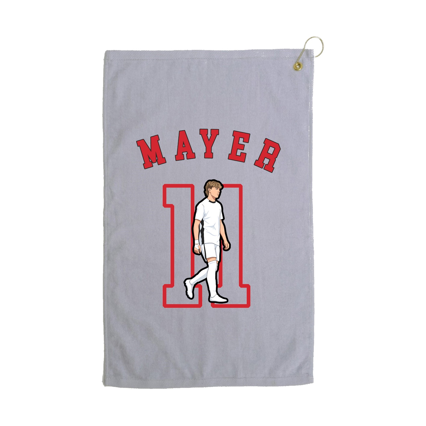 Golf Towel — Shirsey Arch in Grey
