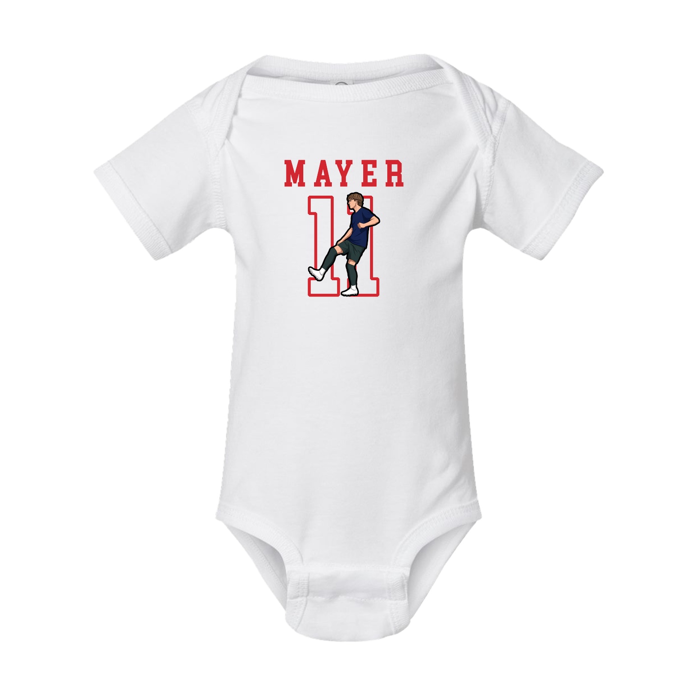 Baby Onesie — Shirsey in White
