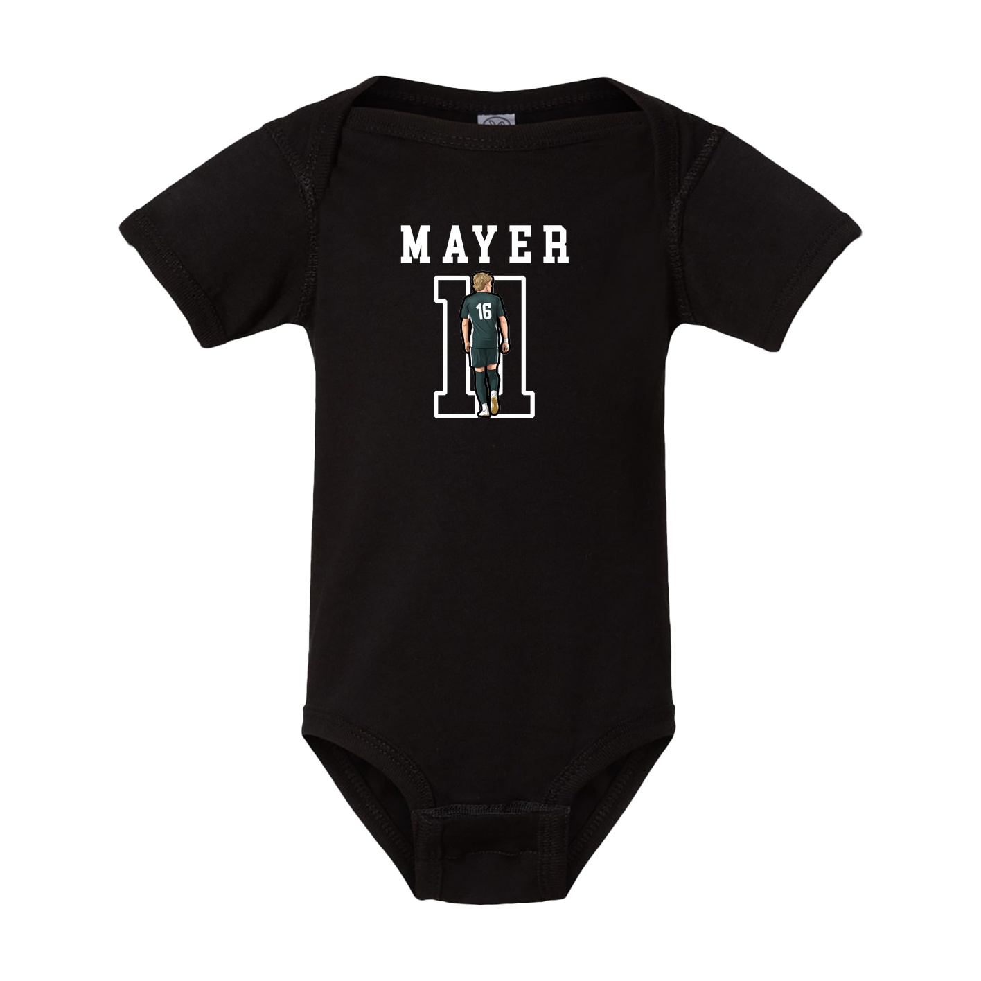 Baby Onesie — Shirsey in Black