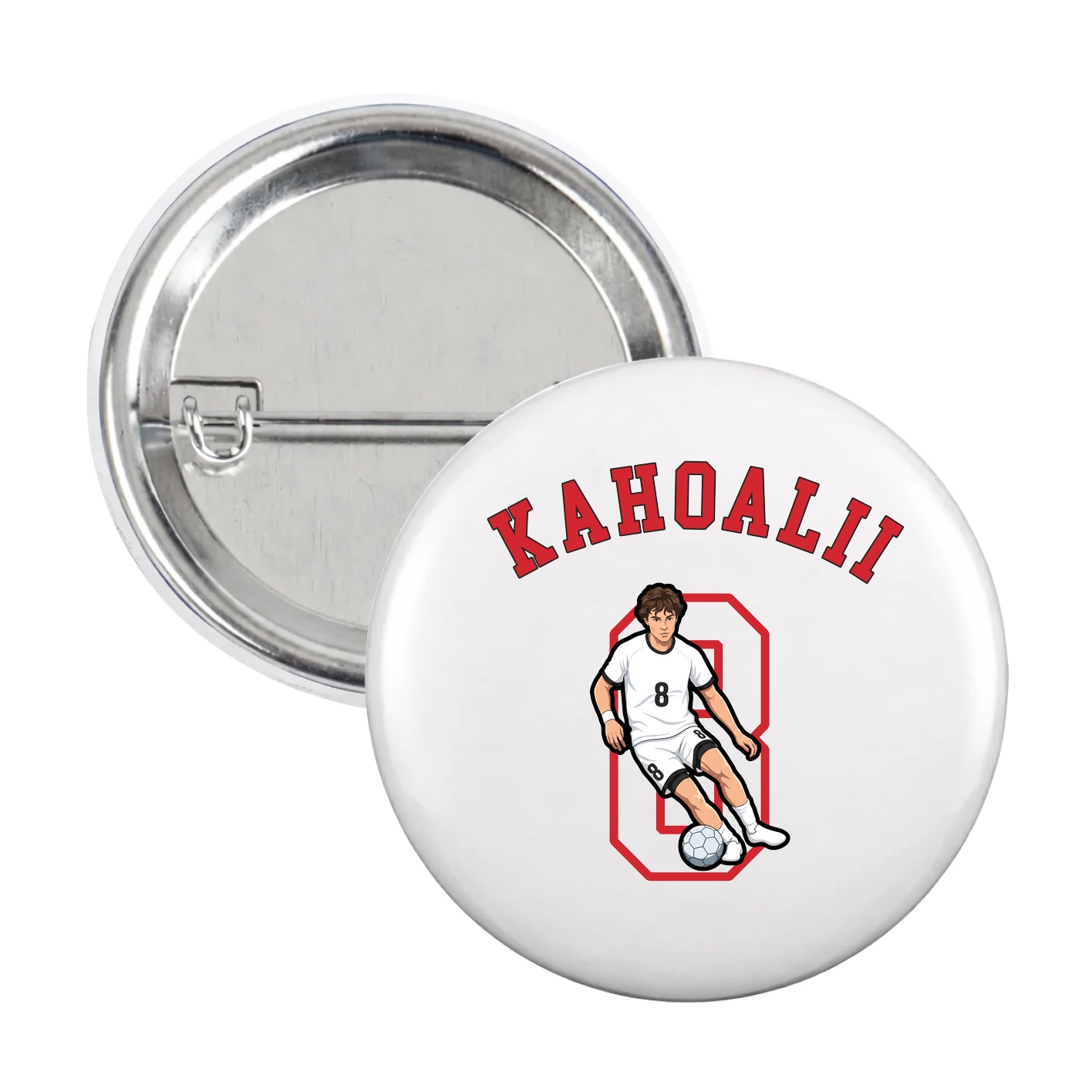 Game Day Button — Shirsey Arch in White