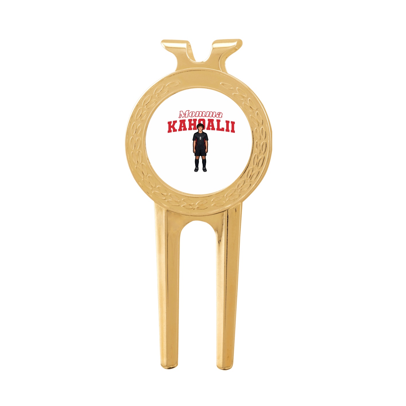 Divot Tool with Ball Marker — Mothers Day Block in Classic