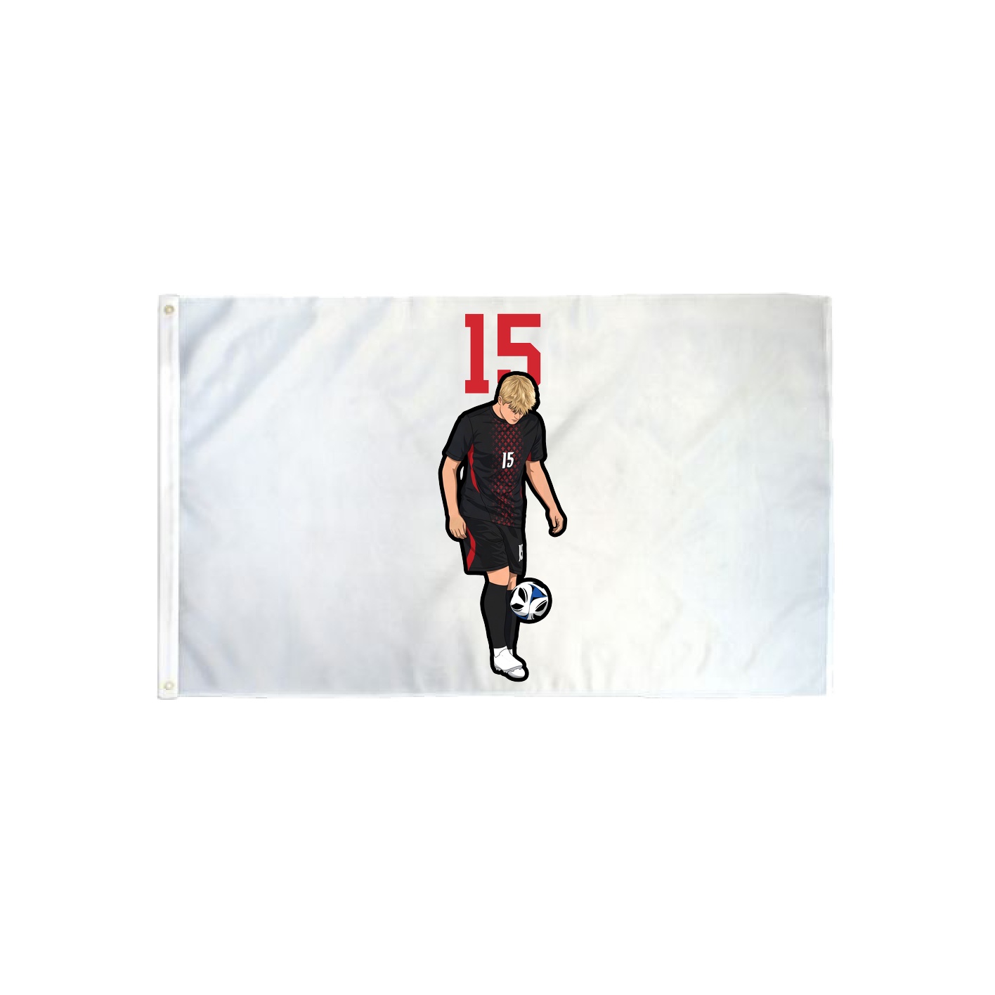 3x5 Flag — Number Top in Classic