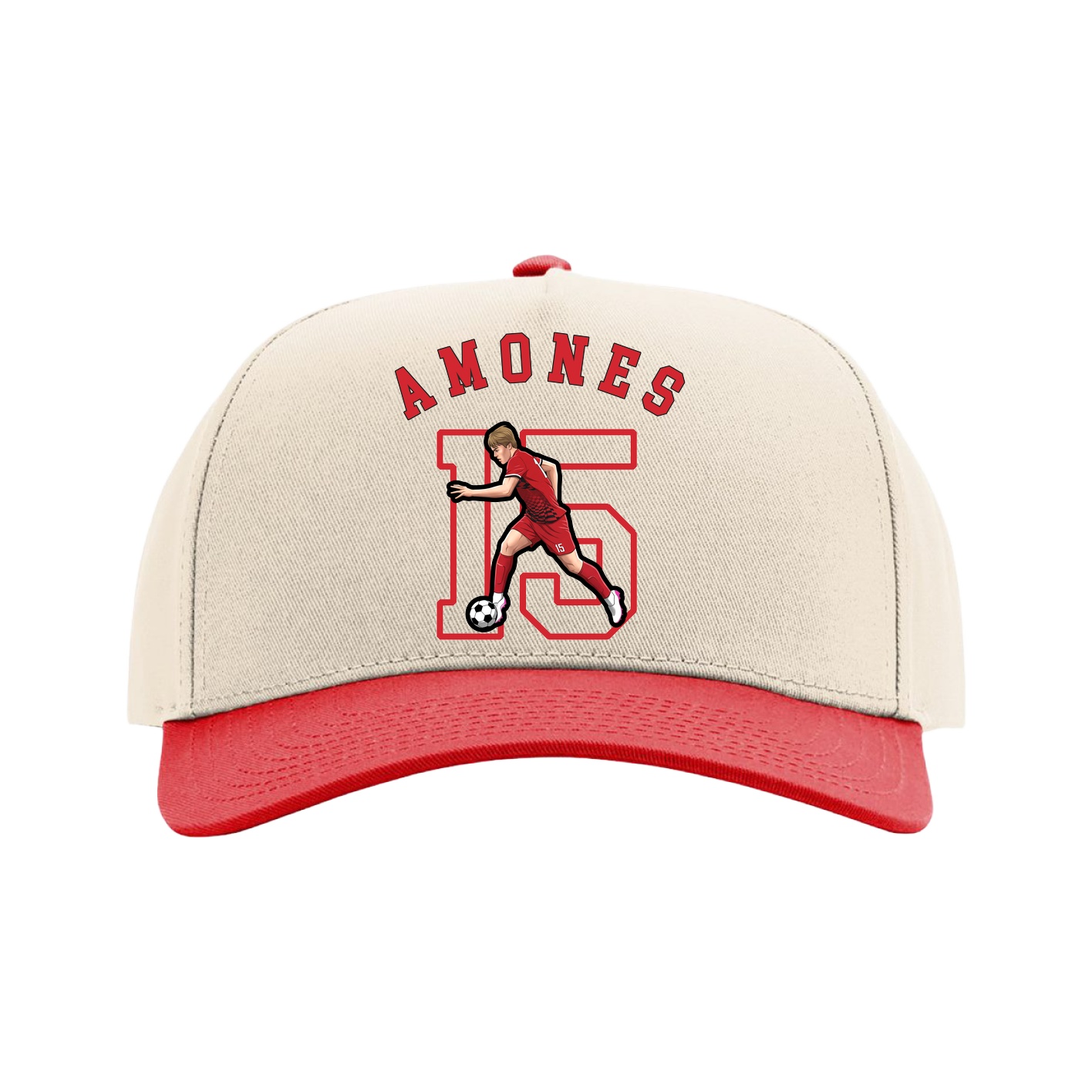 Full Fabric Five-Panel Champ Cap