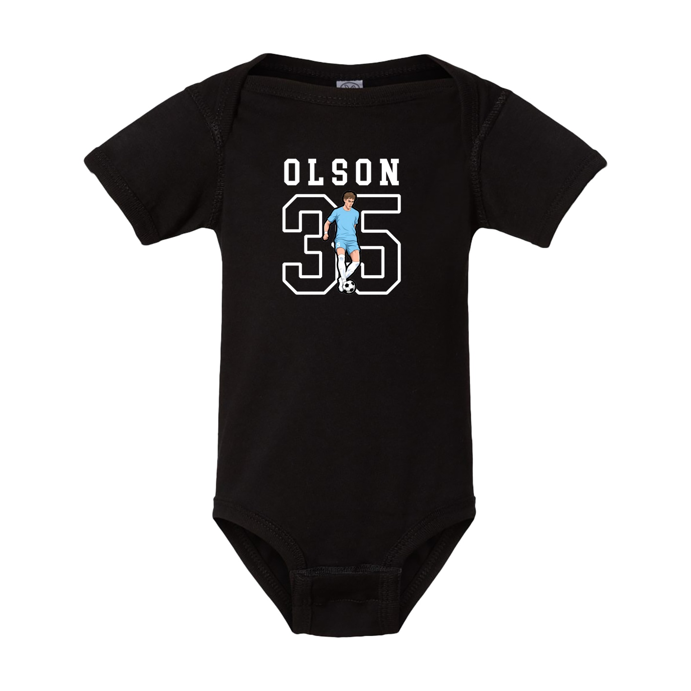 Baby Onesie — Shirsey in Black