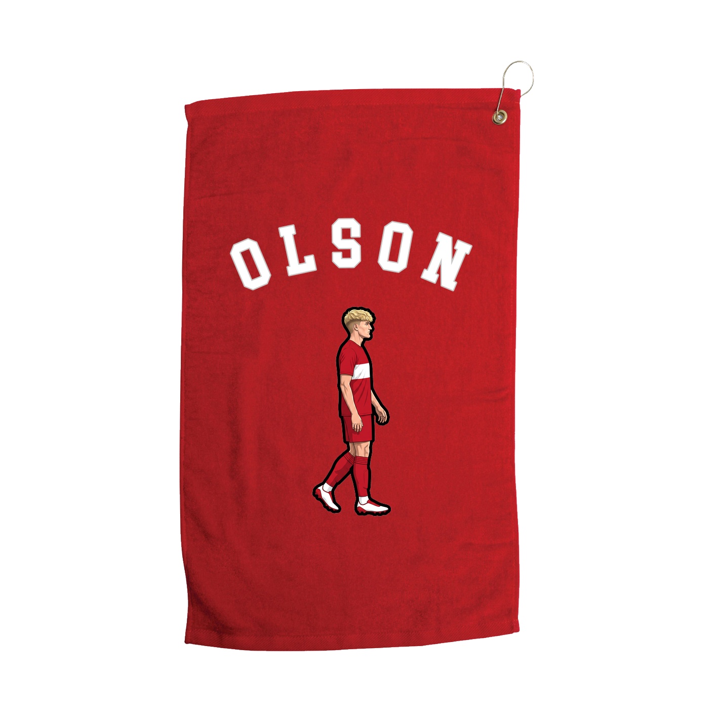Golf Towel — Shirsey Arch in Red