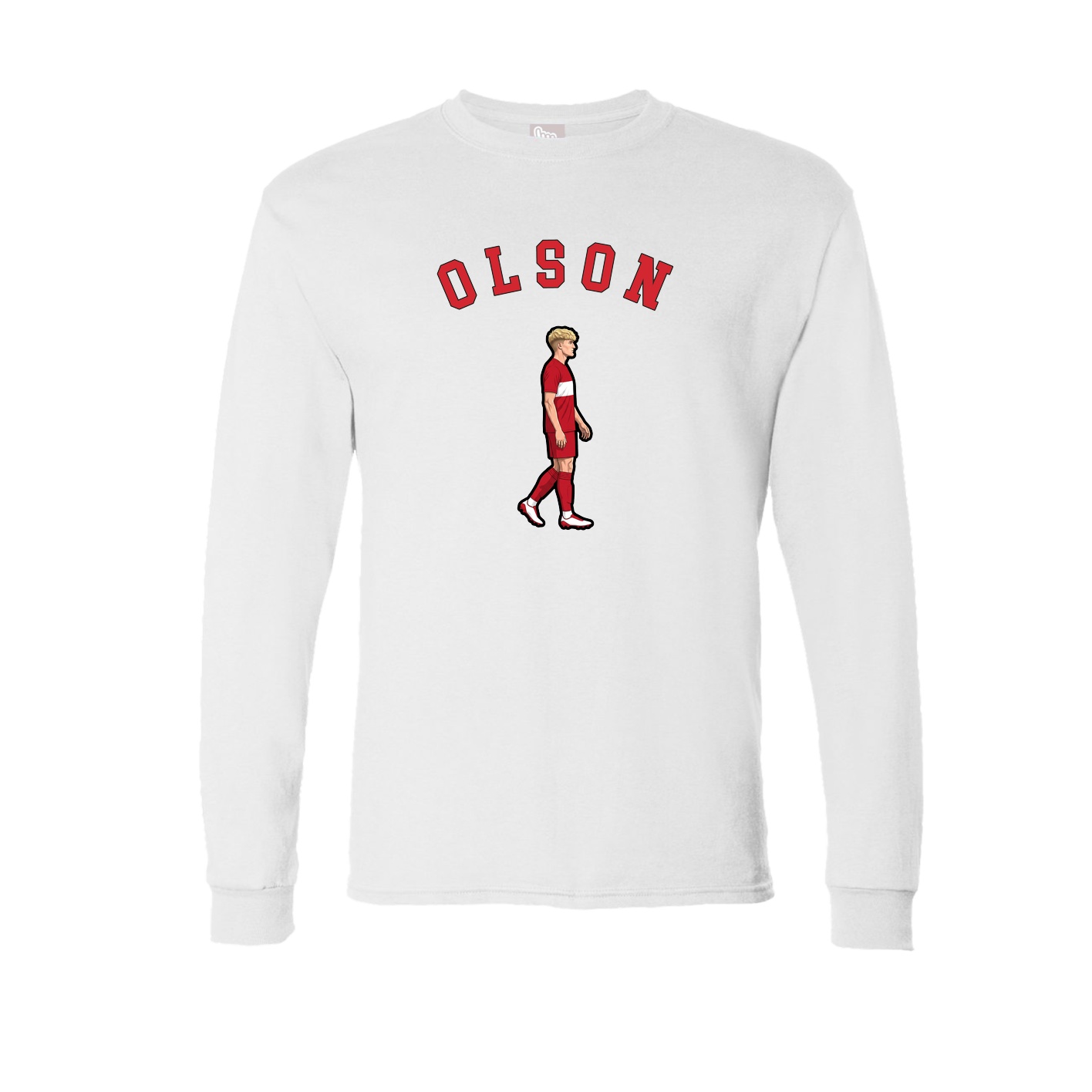 Long Sleeve Tee — Shirsey Arch in White