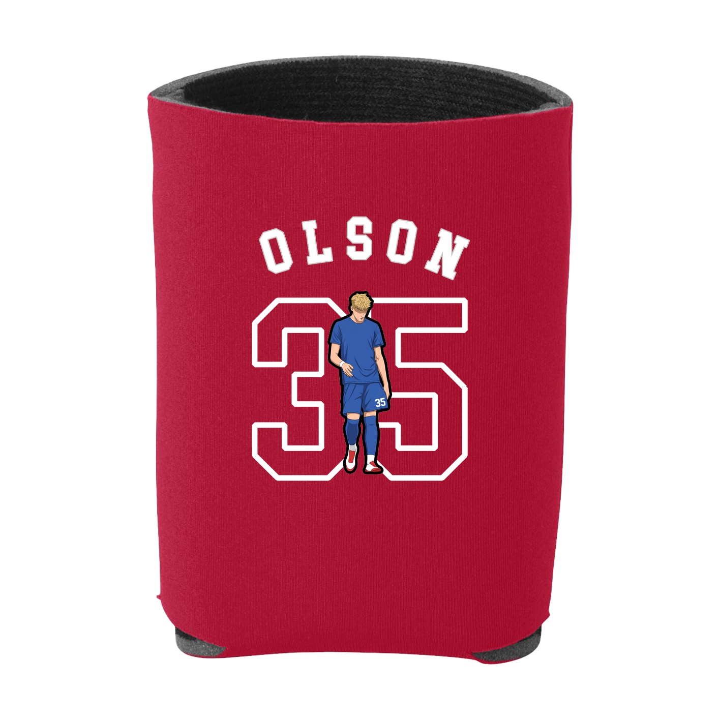 Can Holder — Shirsey Arch in Red