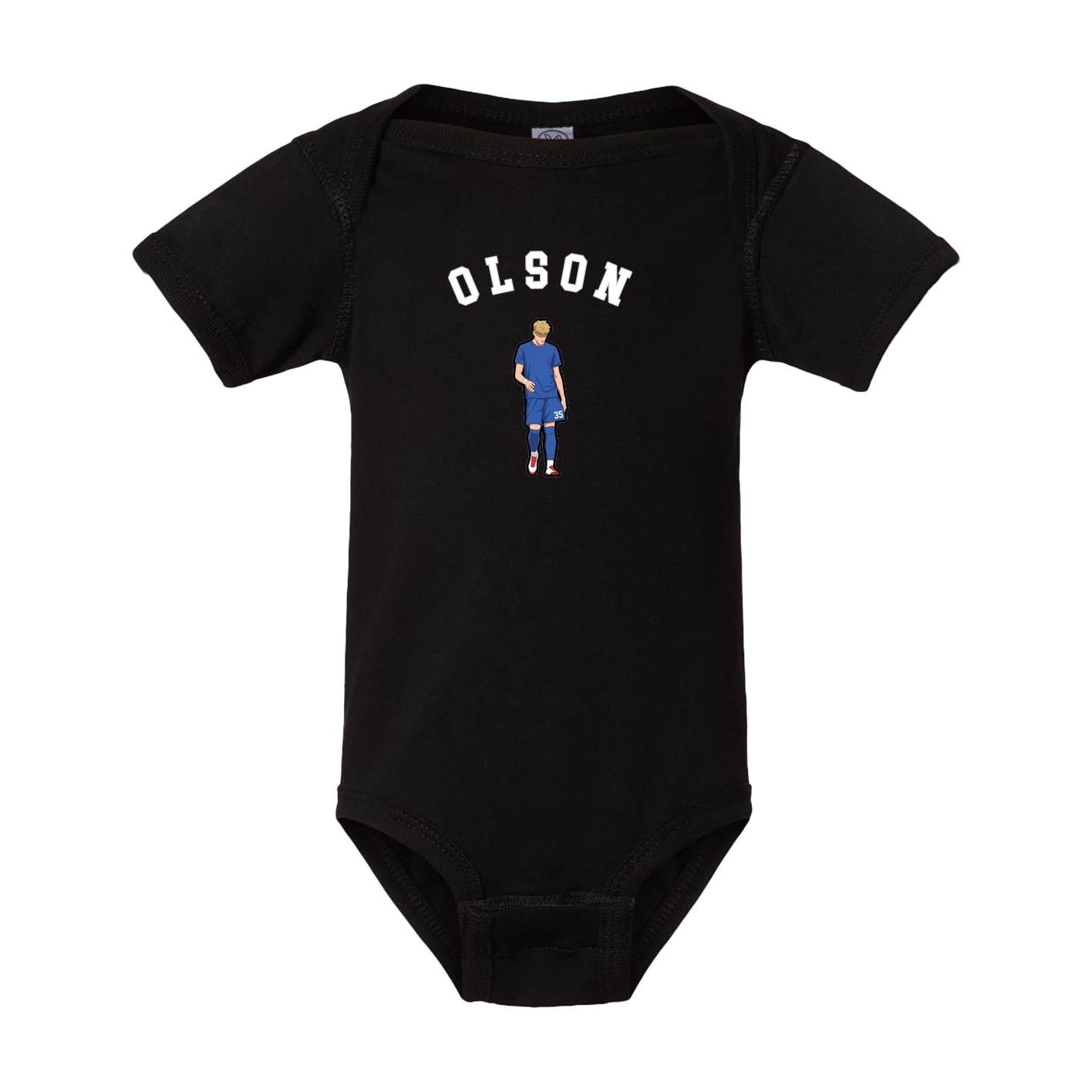 Baby Onesie — Shirsey Arch in Black