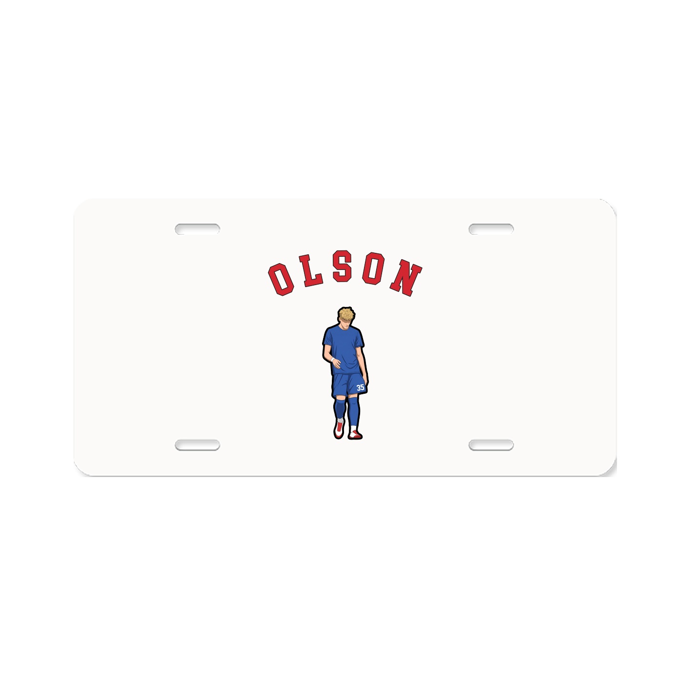 License Plate — Shirsey Arch in Classic