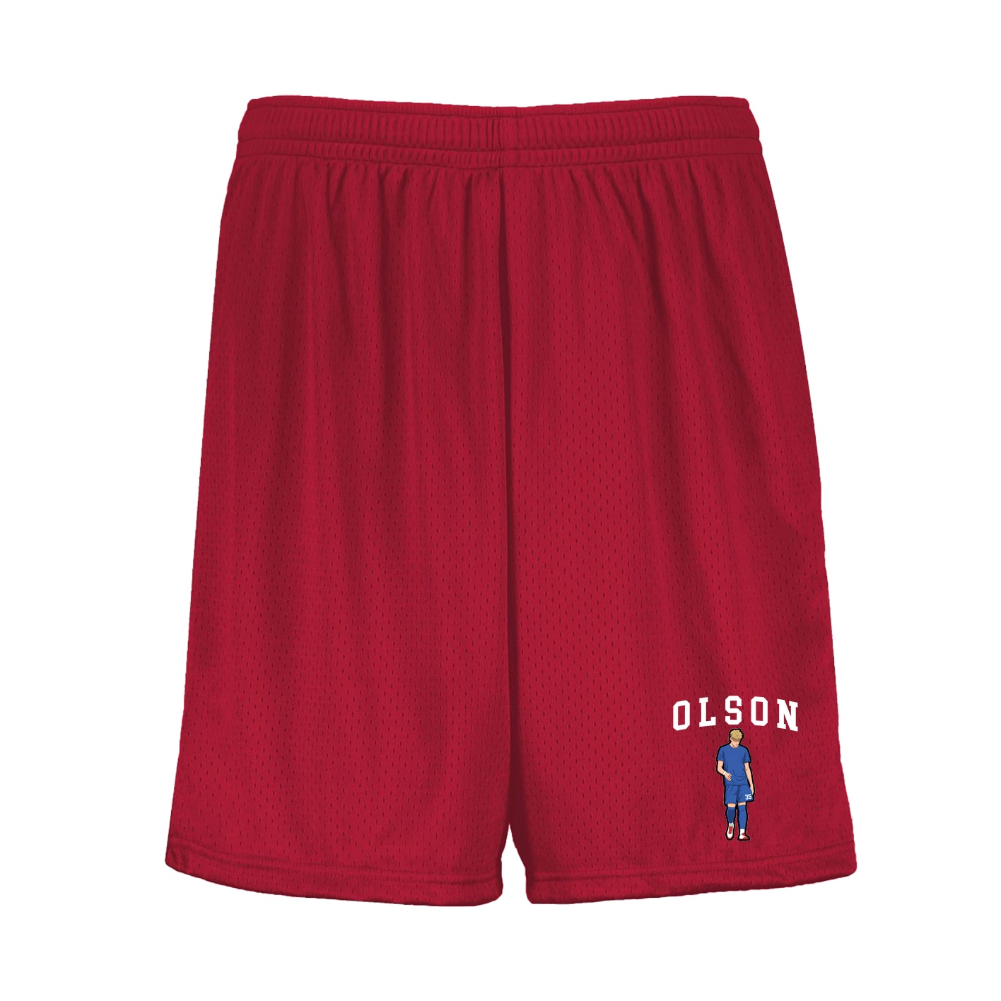 Shorts — Shirsey in Red