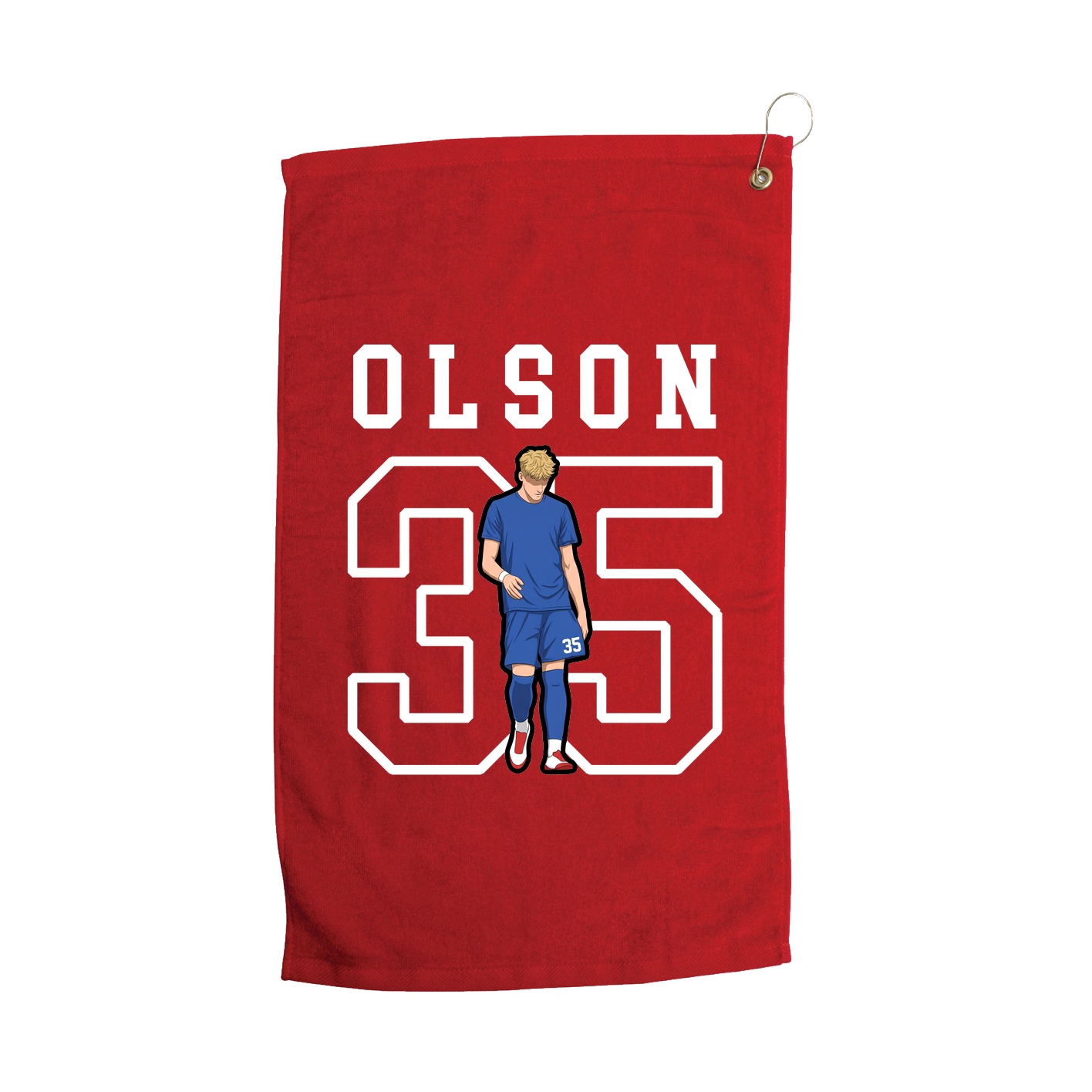 Golf Towel — Shirsey in Red