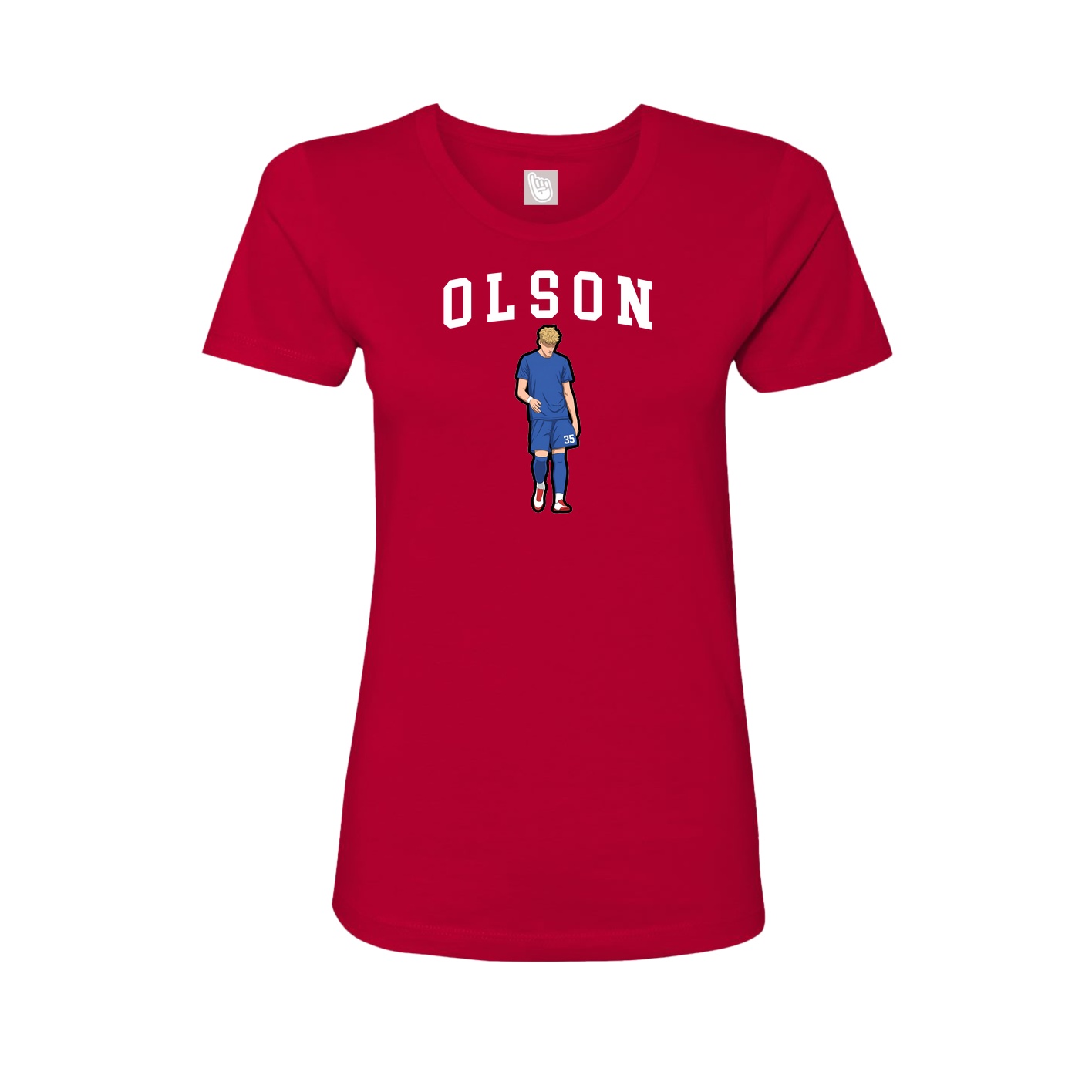 Womens Tee — Shirsey in Red