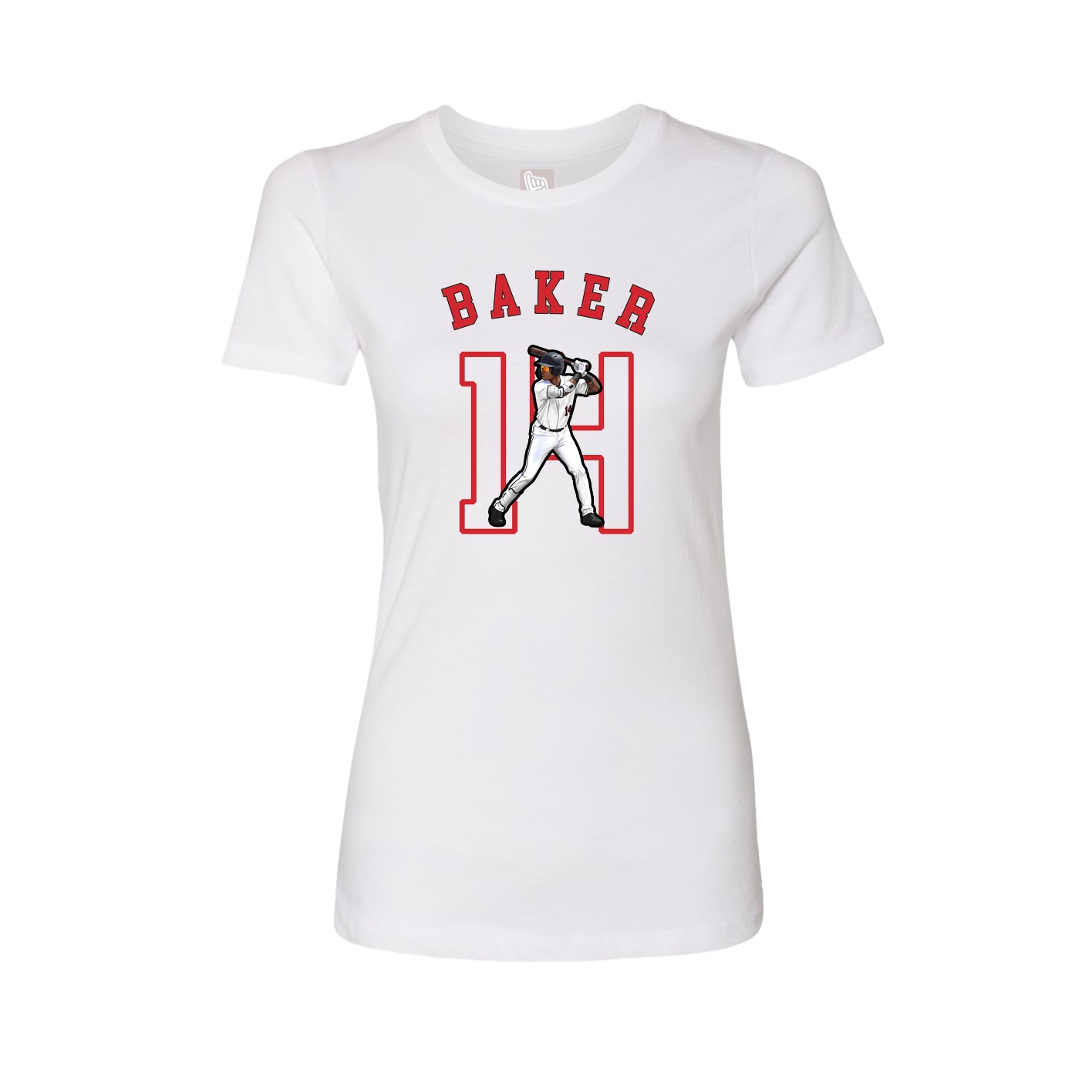 Womens Tee — Shirsey Arch in White