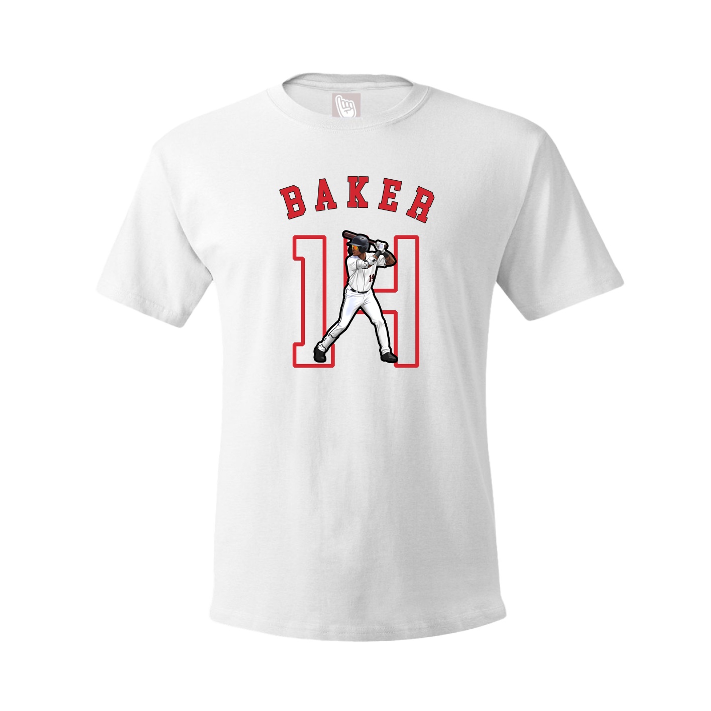 Youth Tee — Shirsey Arch in White