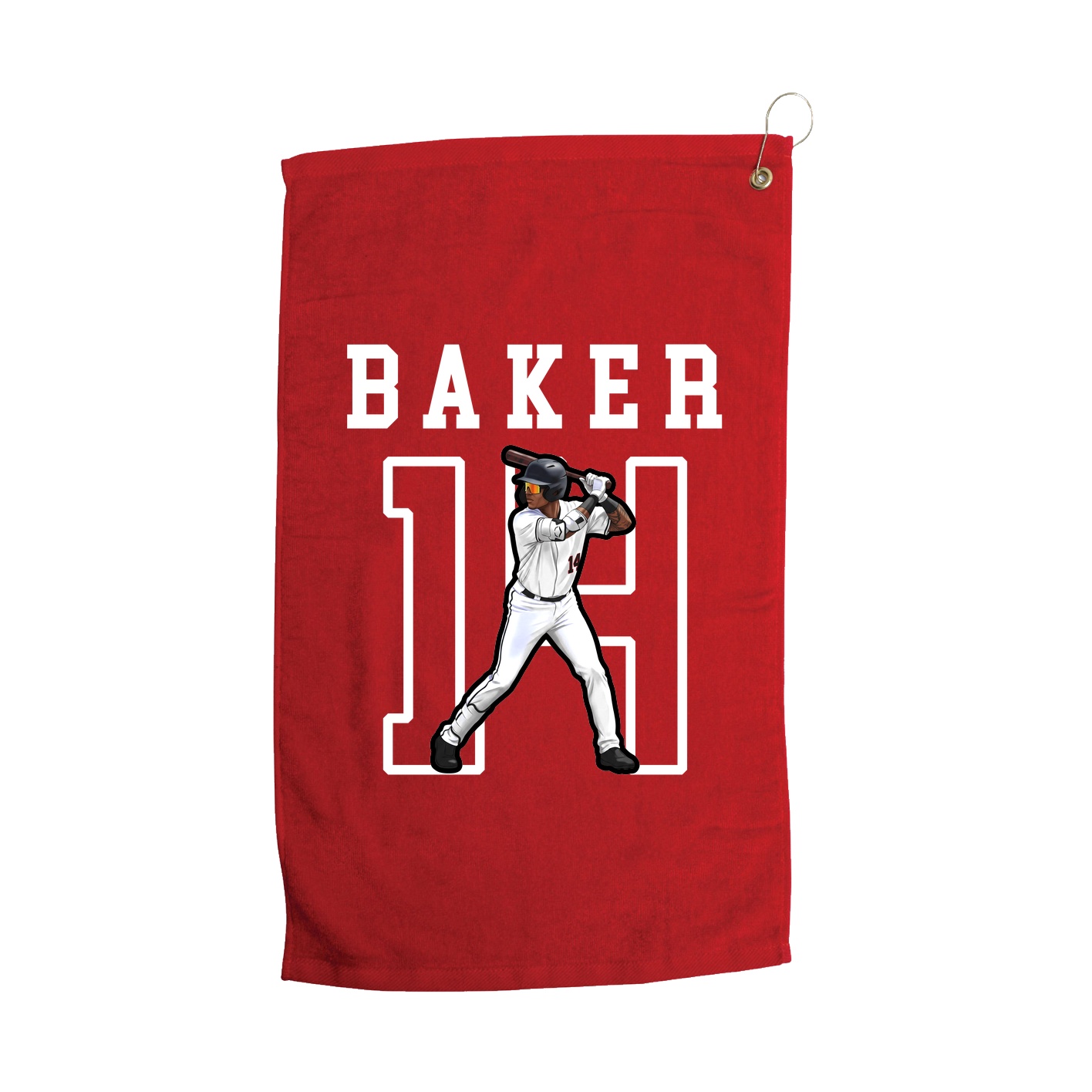 Golf Towel — Shirsey in Red
