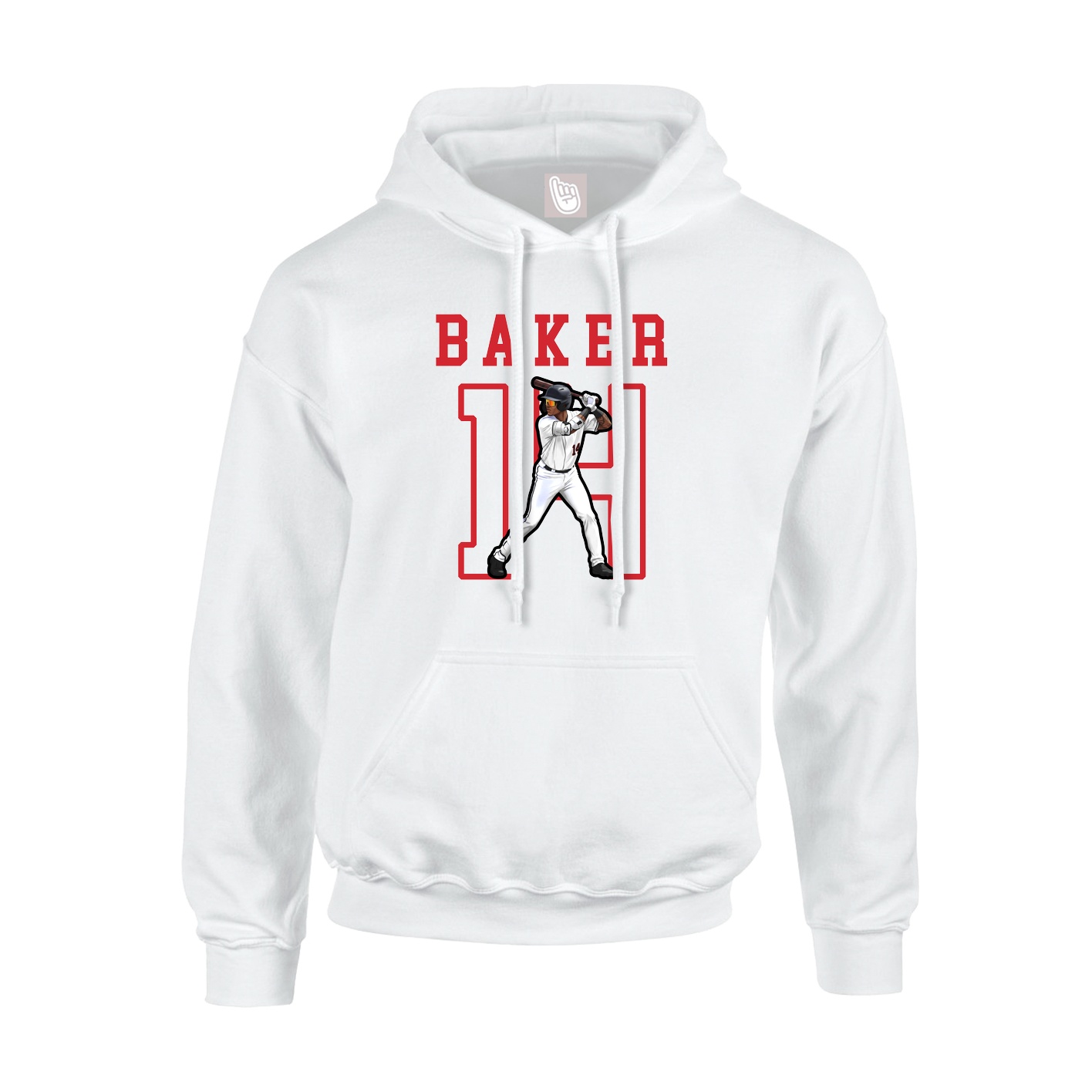 Youth Hoodie — Shirsey in White