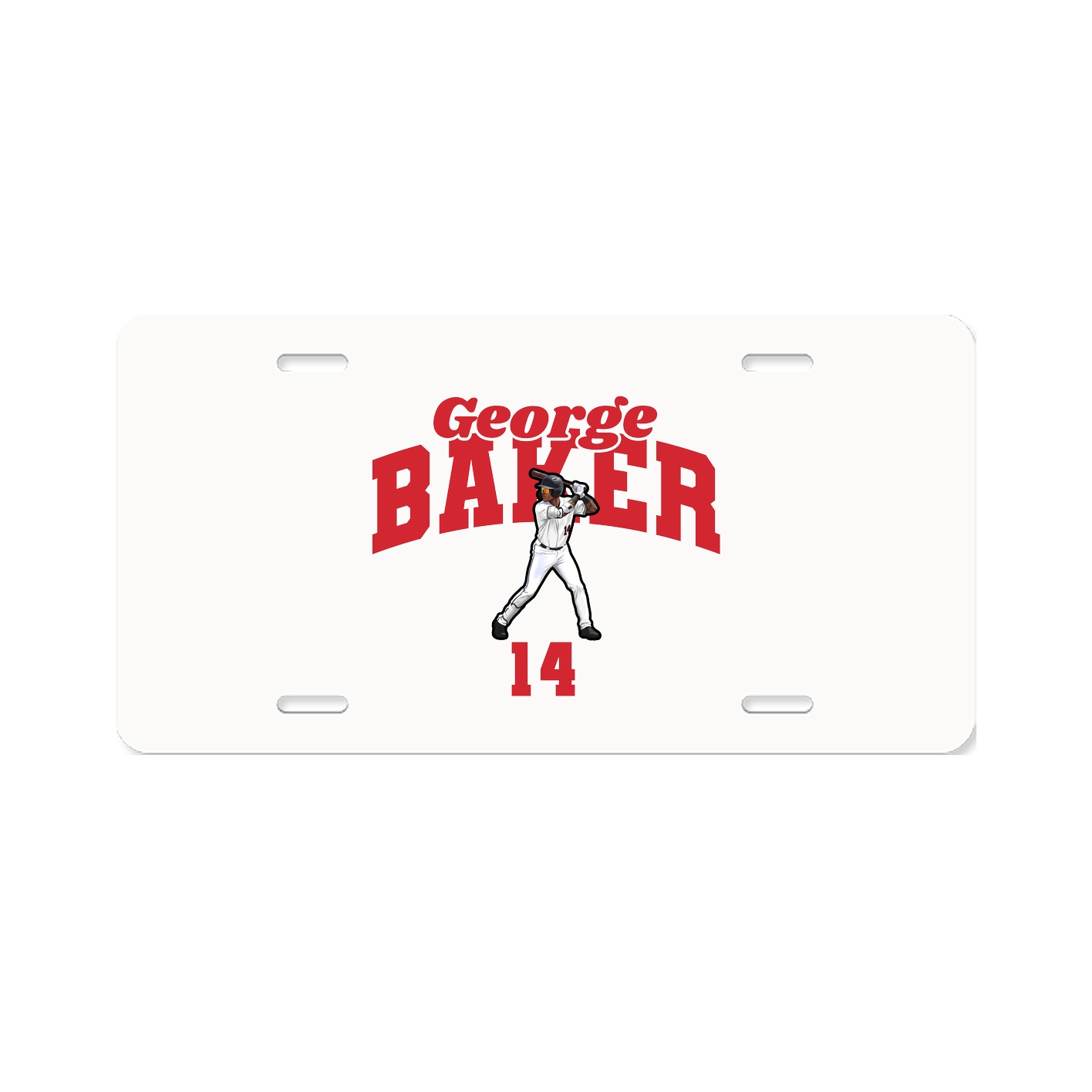 License Plate — Signature Arch in Classic