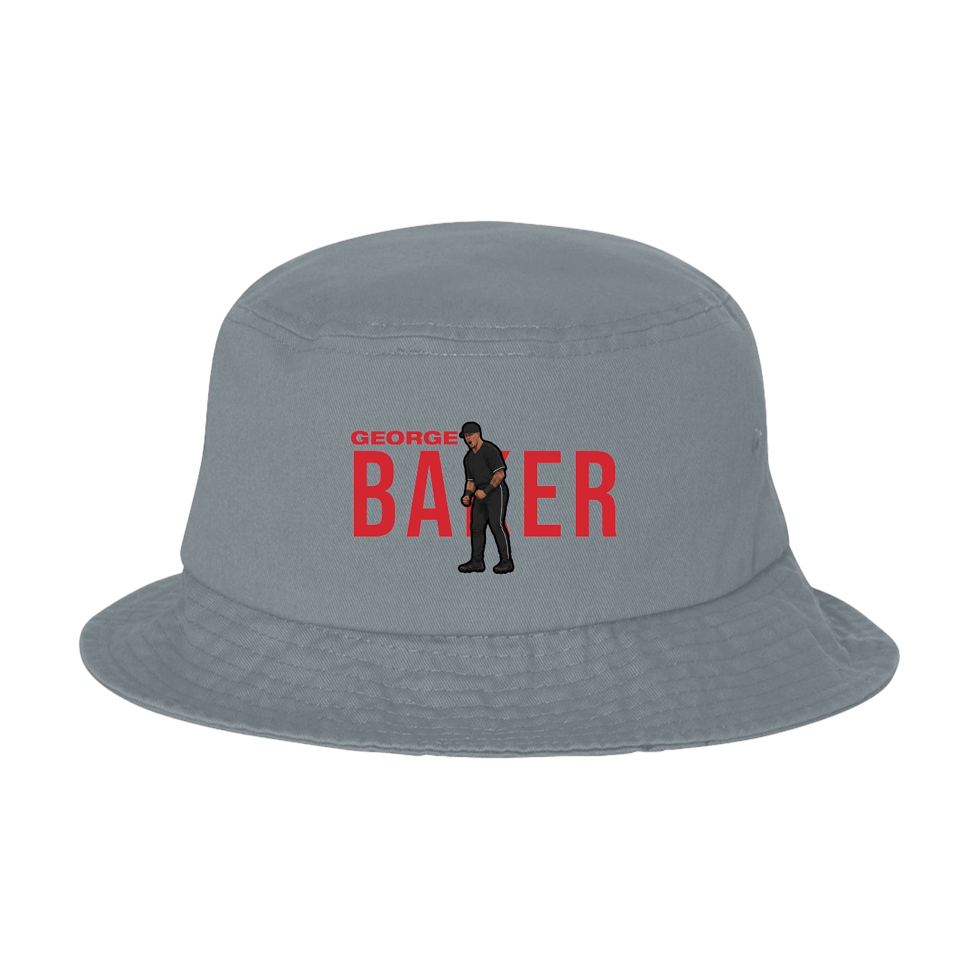Bucket Cap — Player Name in Grey