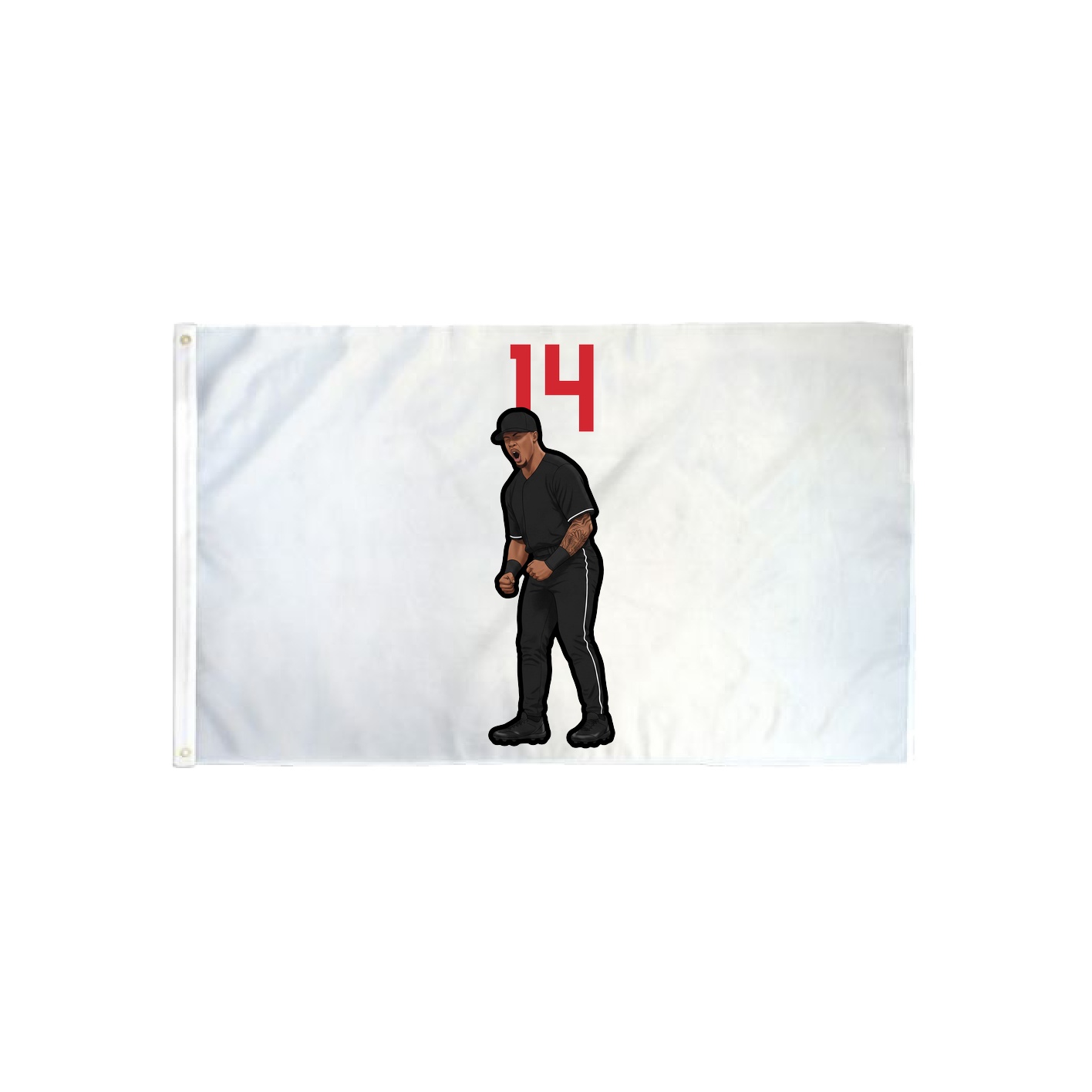 3x5 Flag — Number Top in Classic