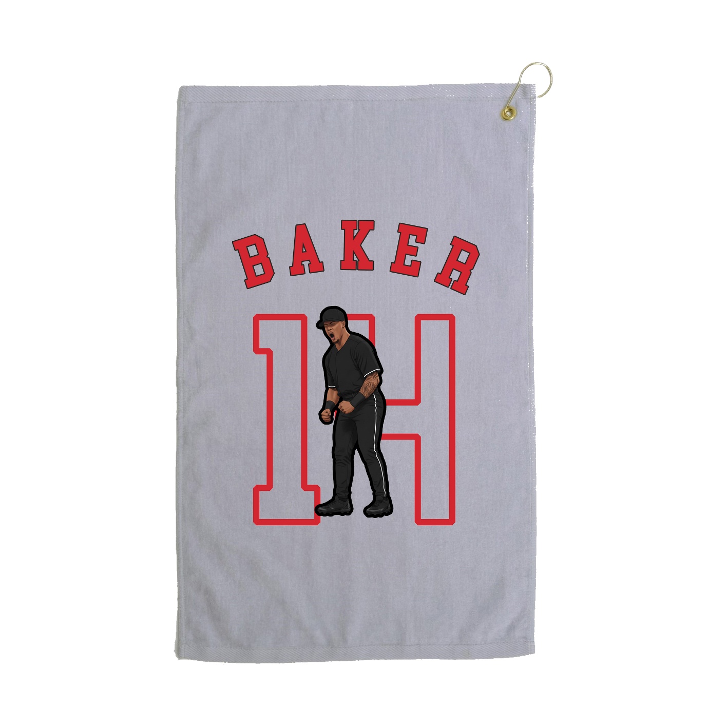 Golf Towel — Shirsey Arch in Grey