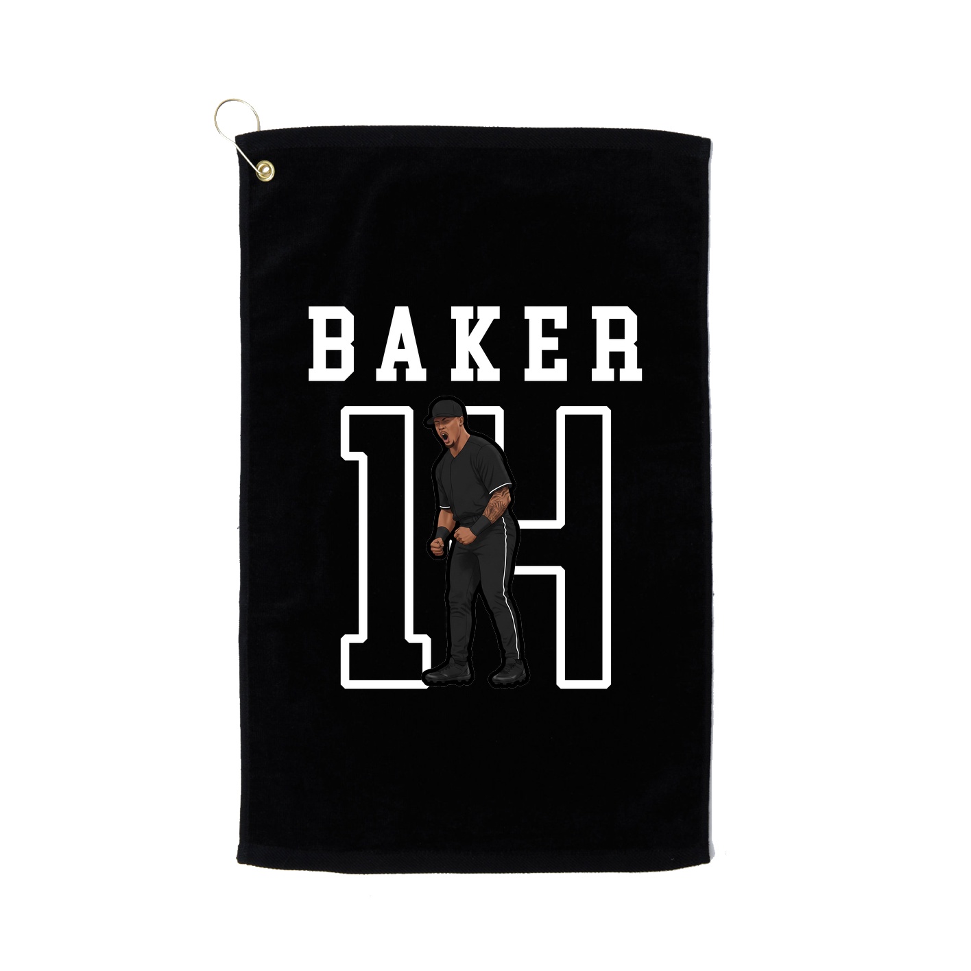 Golf Towel — Shirsey in Black
