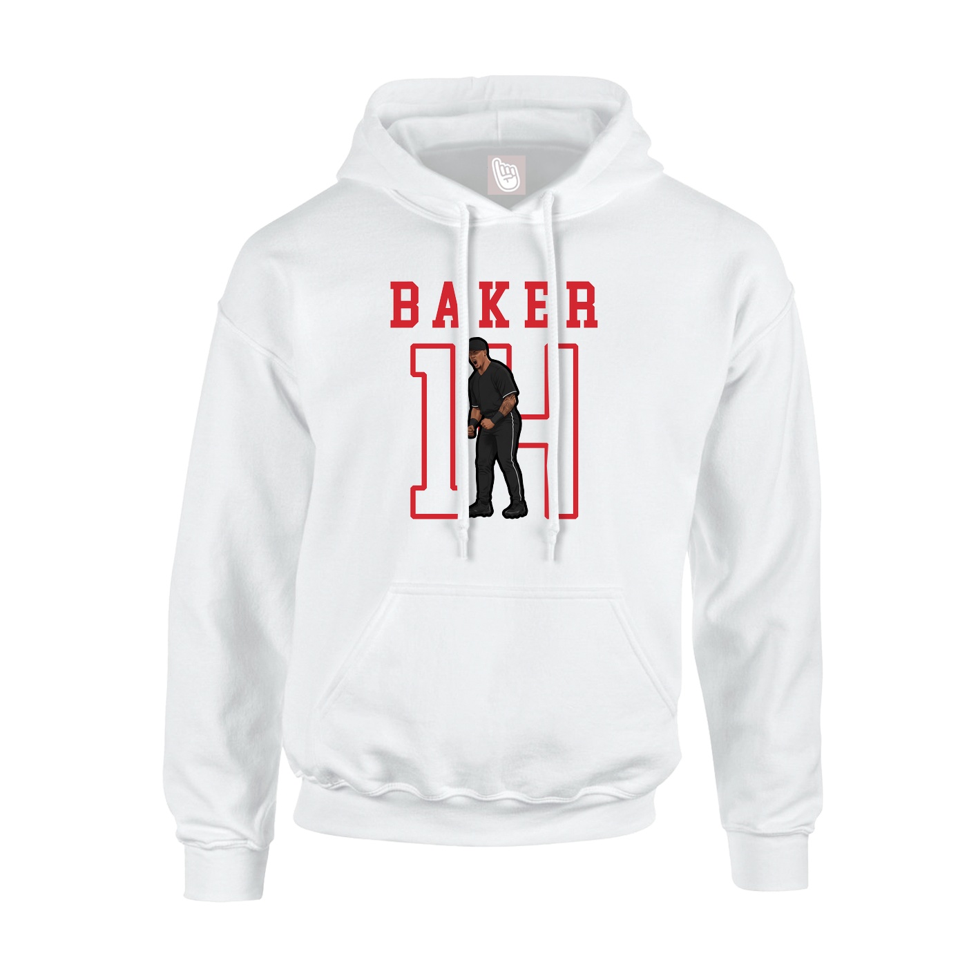Youth Hoodie — Shirsey in White