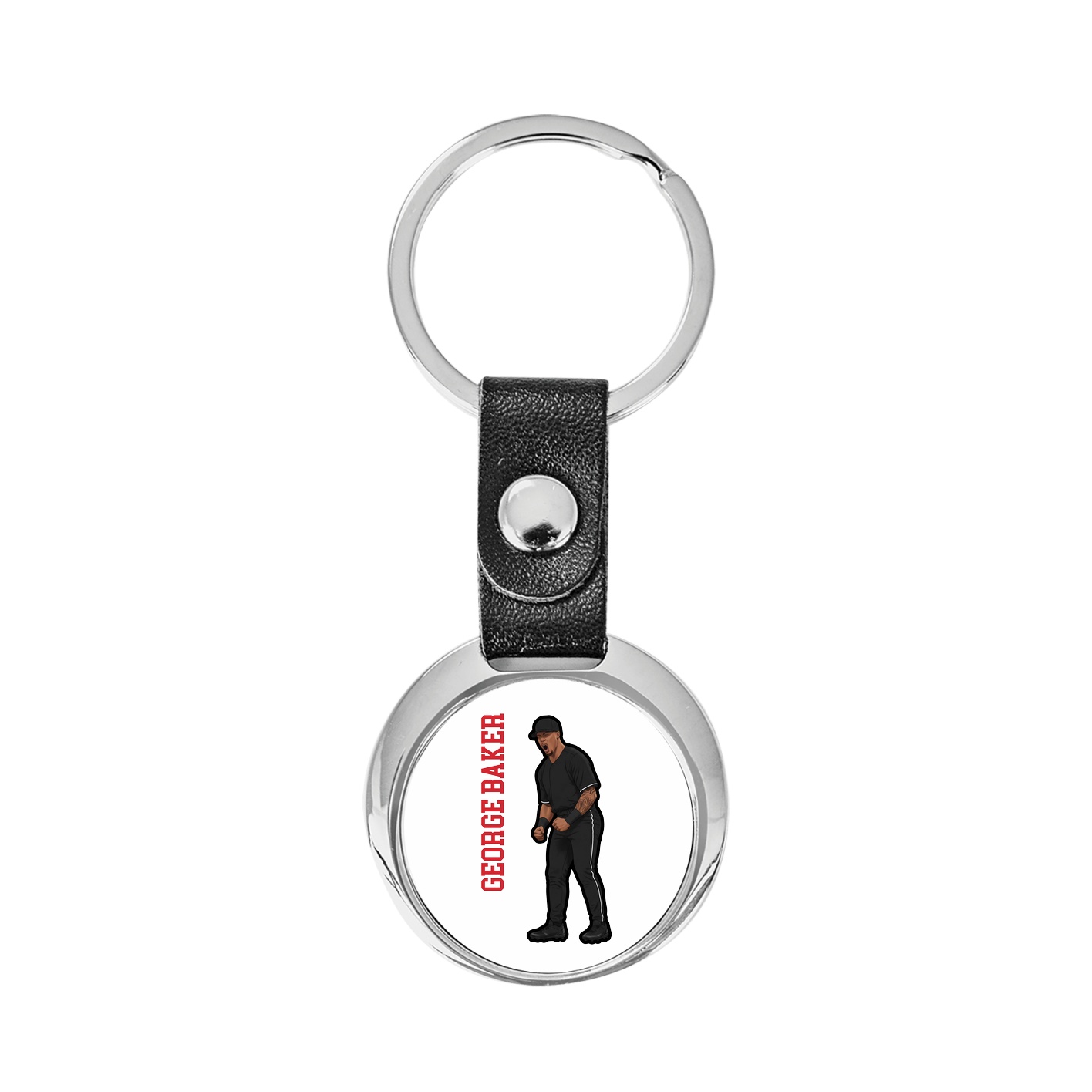 Key Chain — Name Vertical in Classic