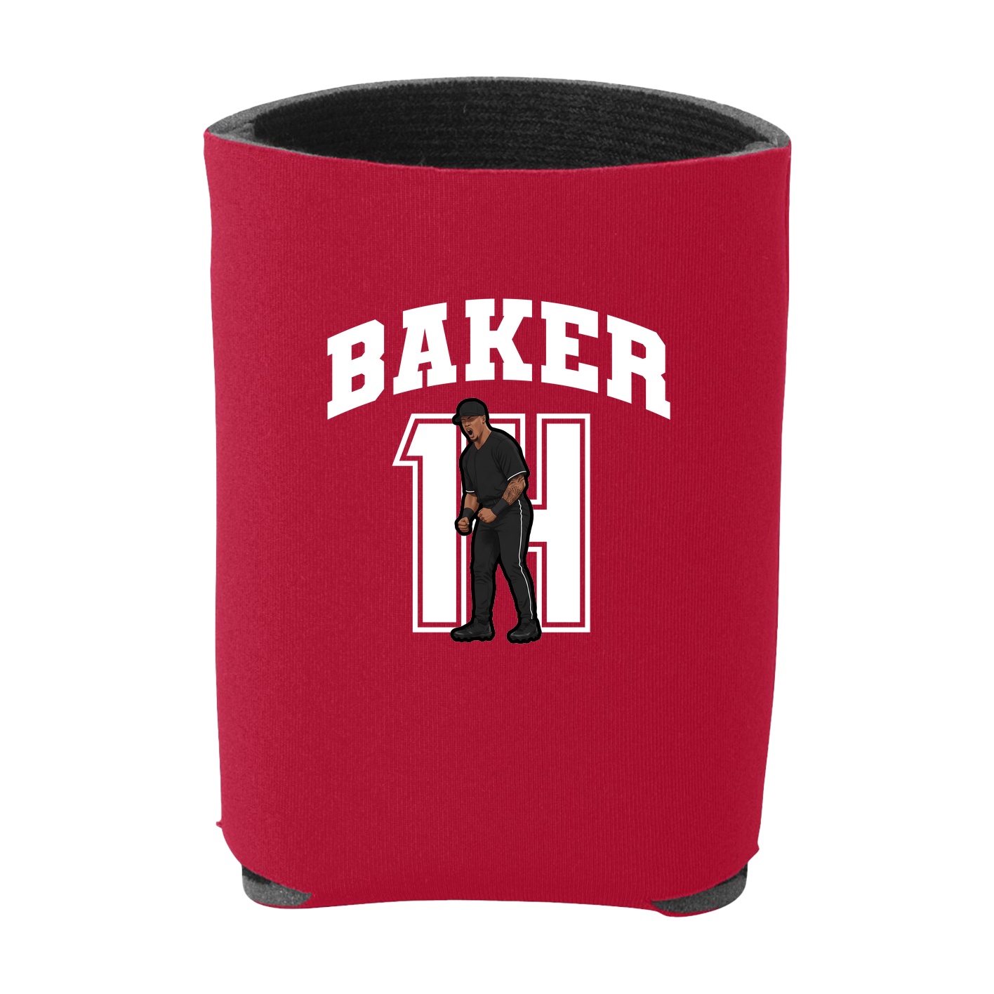Can Holder — Number in Red