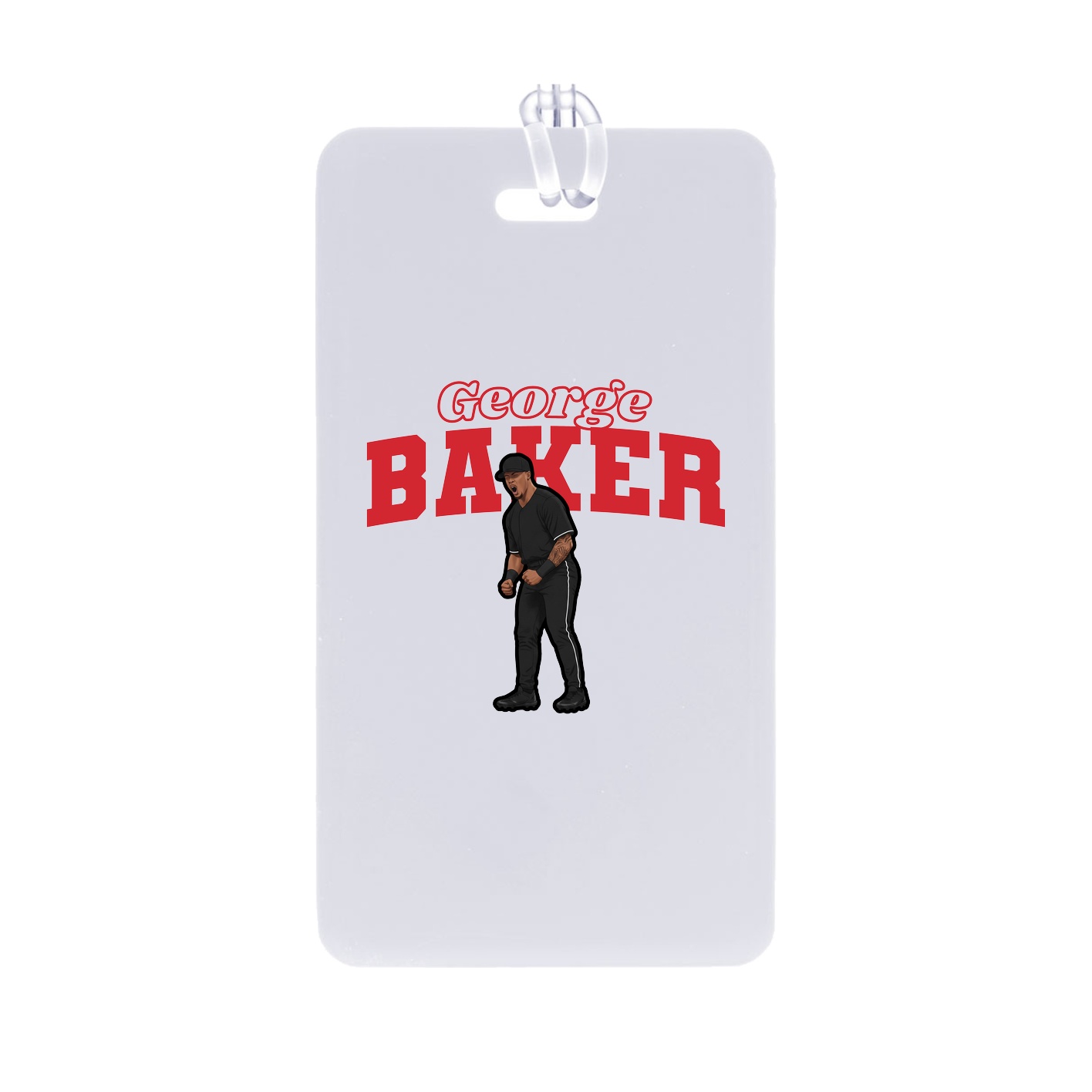 Bag Tag — Name Arch in Classic