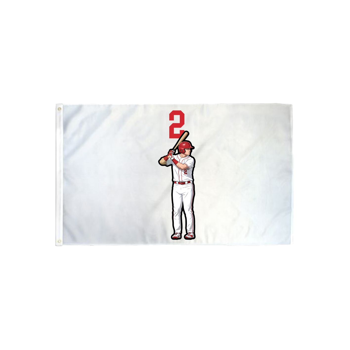 3x5 Flag — Number Top in Classic