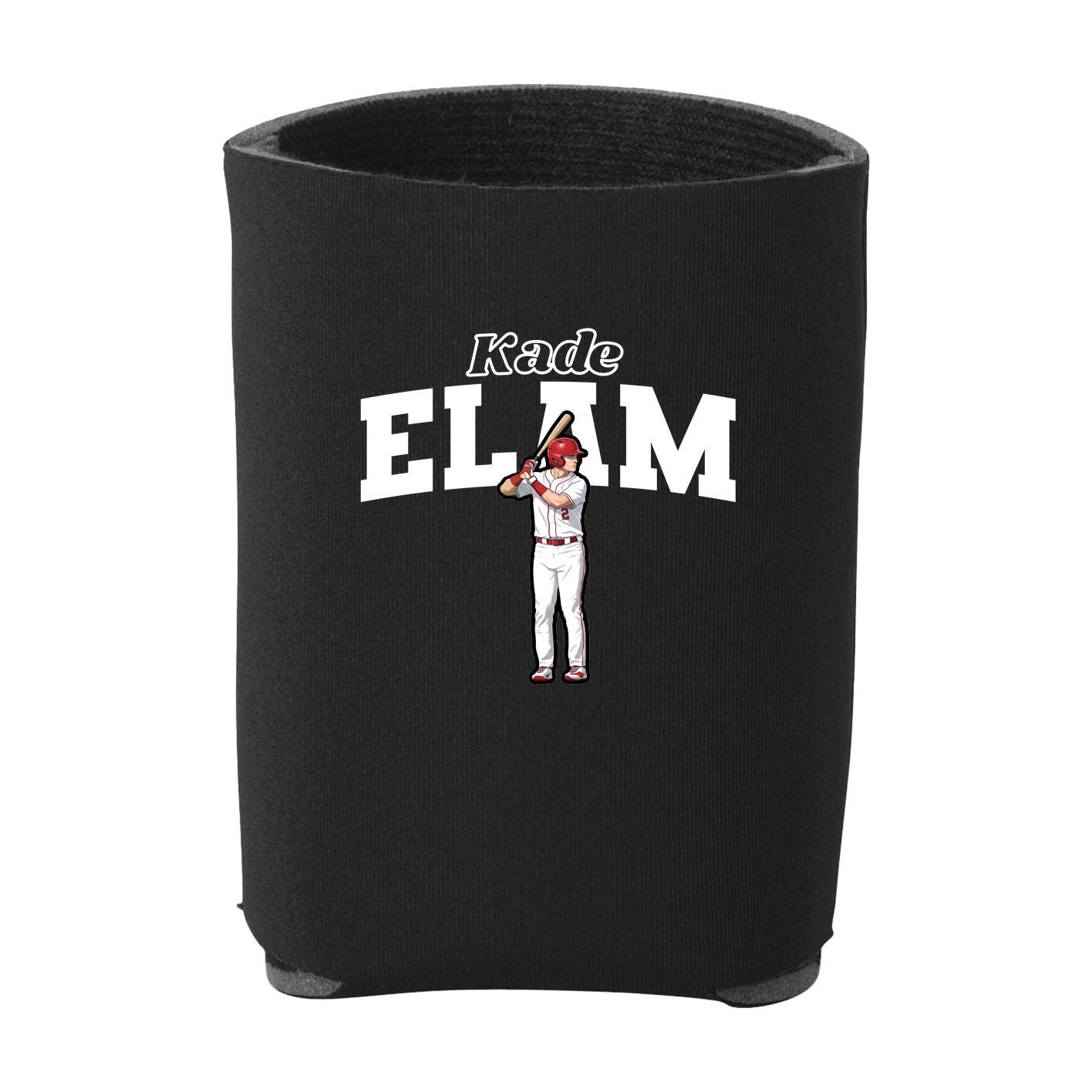Can Holder — Name Arch in Black