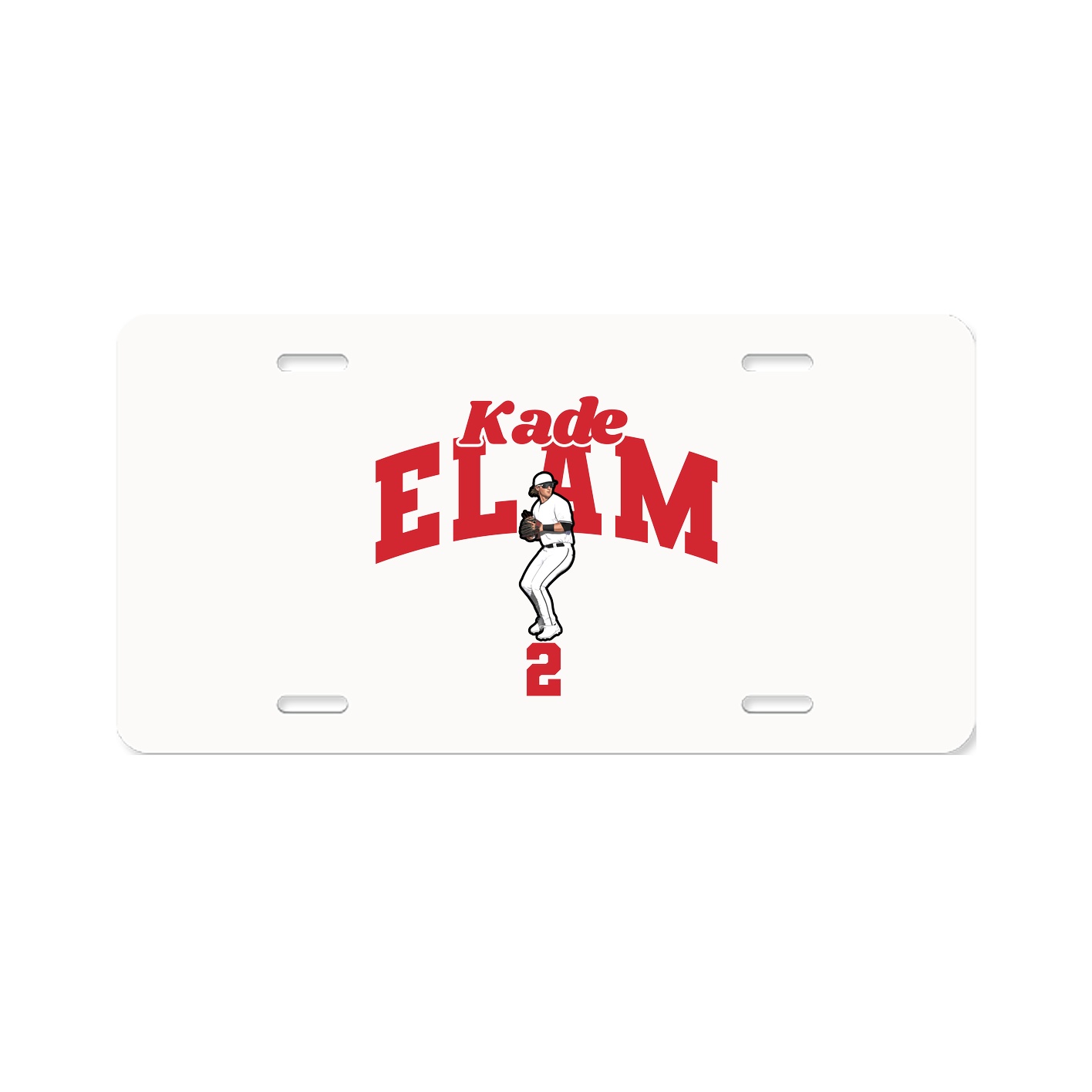 License Plate — Signature Arch in Classic