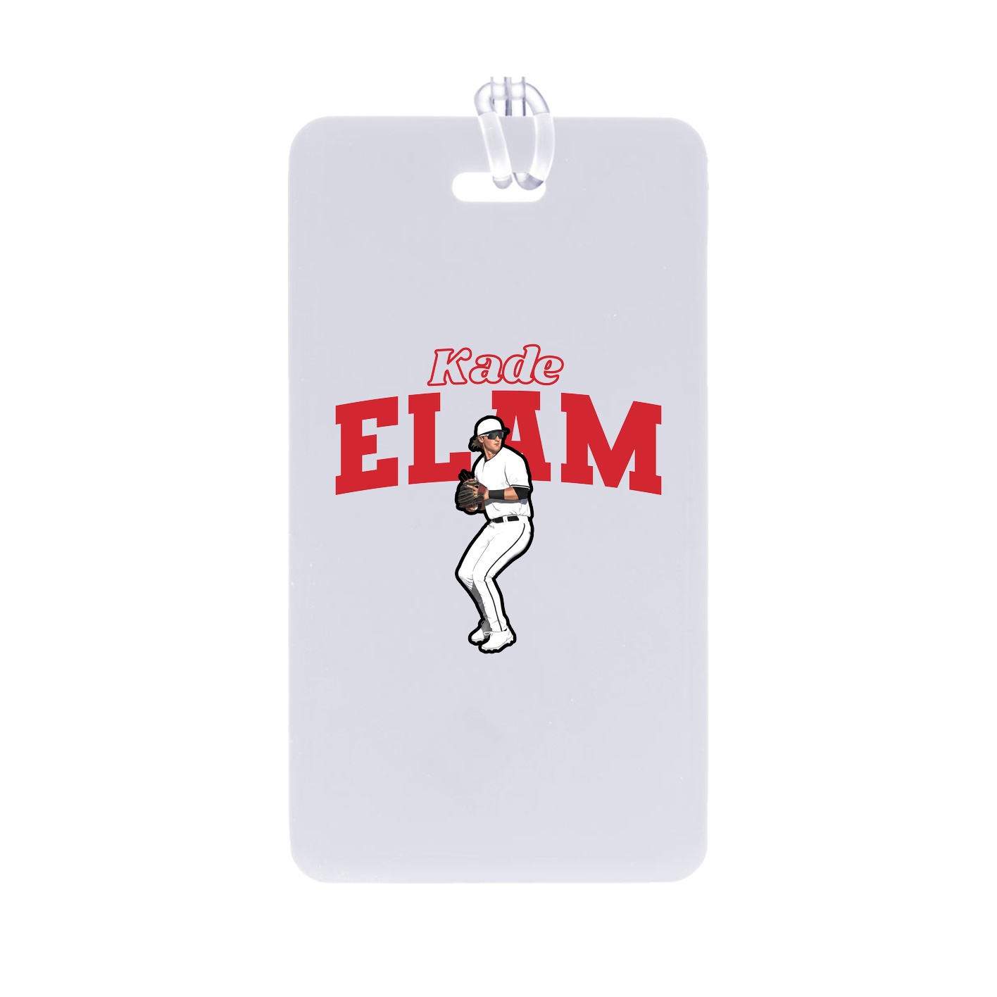 Bag Tag — Name Arch in Classic