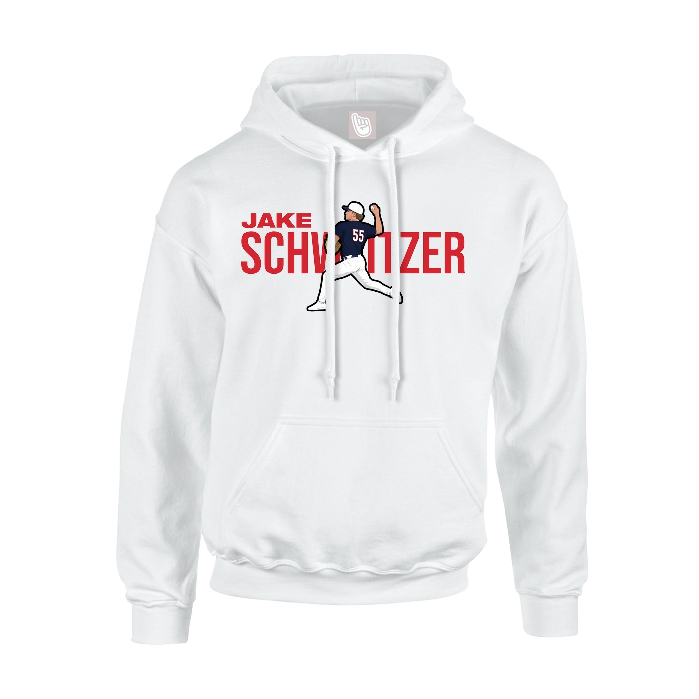 Hoodie — Player Name in White
