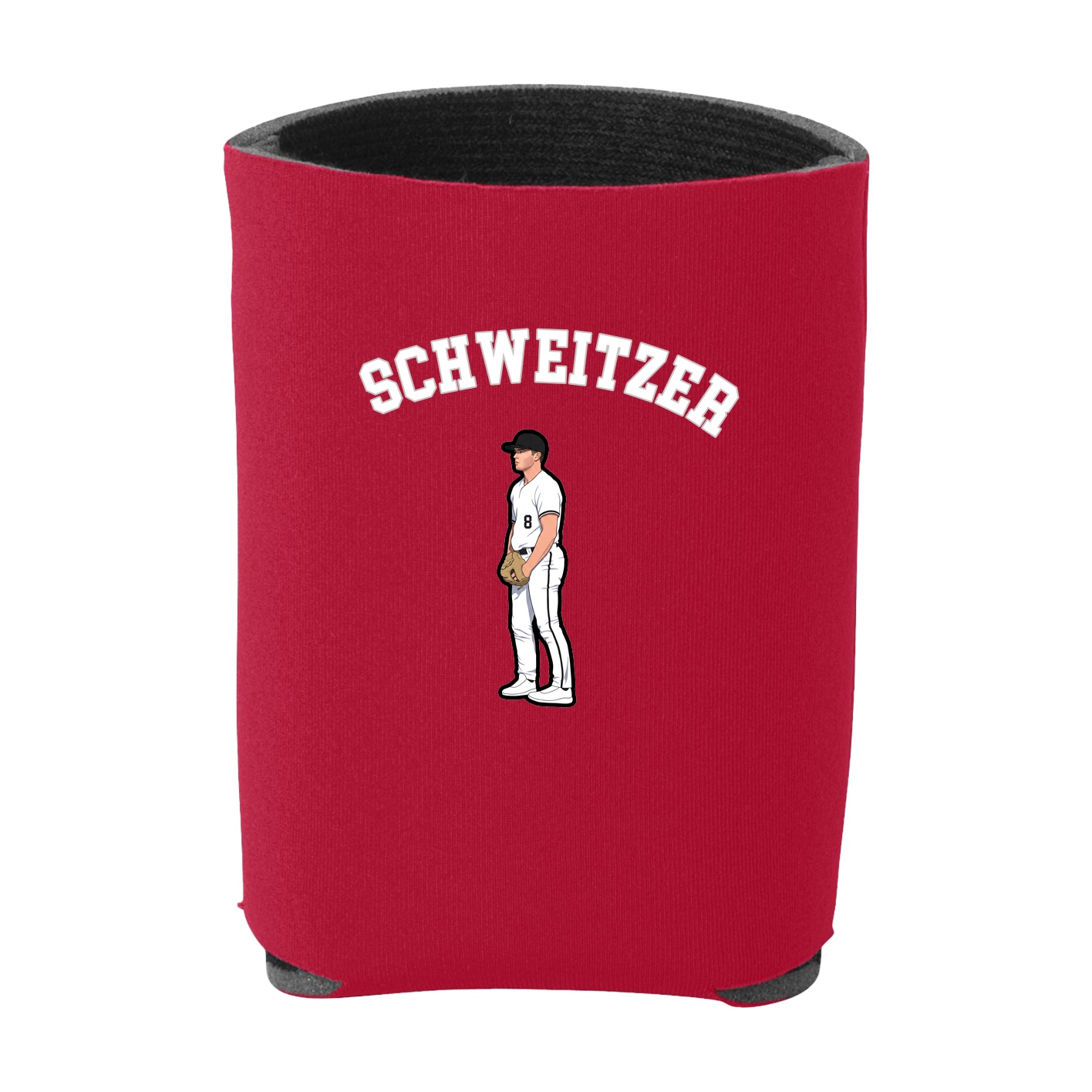 Can Holder — Shirsey Arch in Red