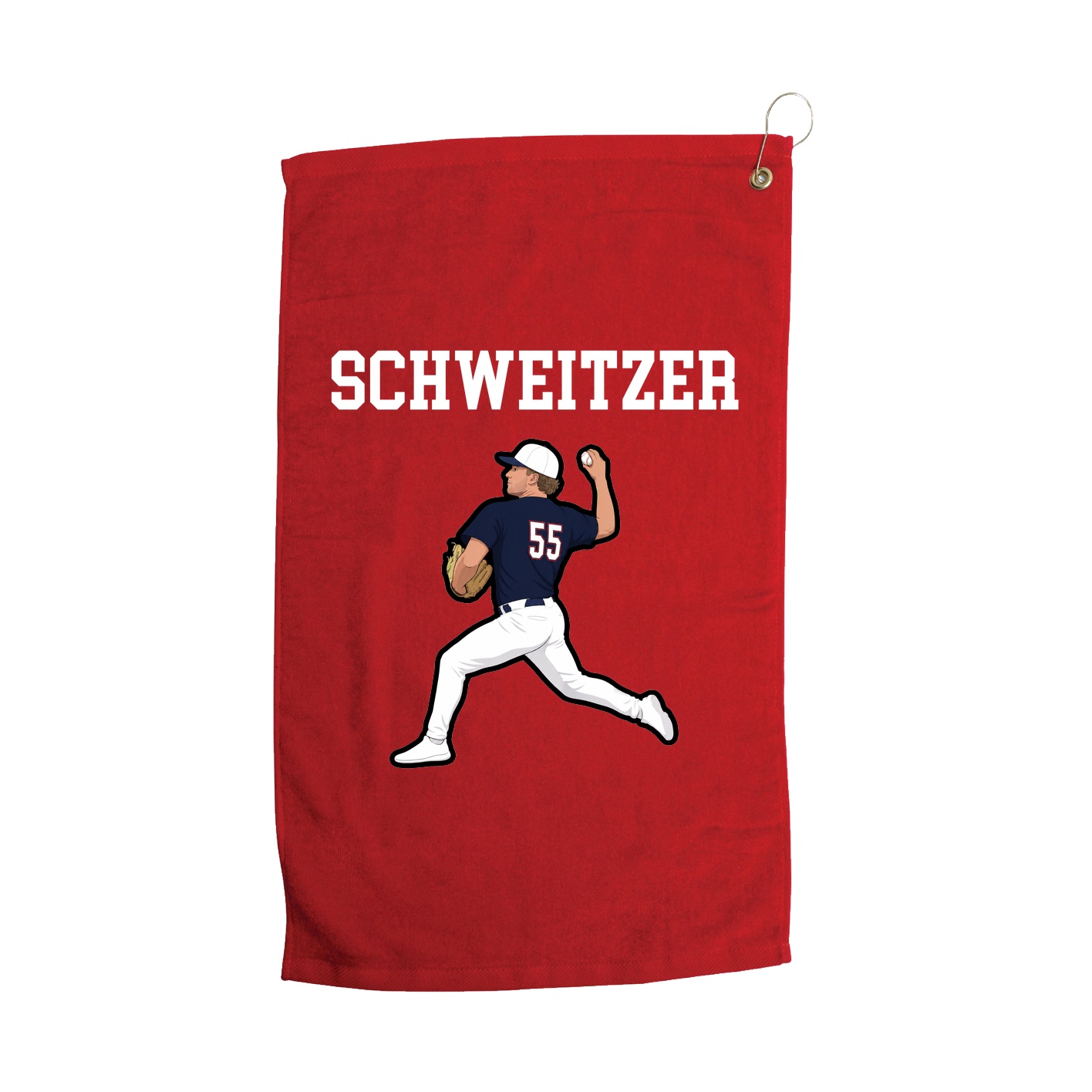 Golf Towel — Shirsey in Red