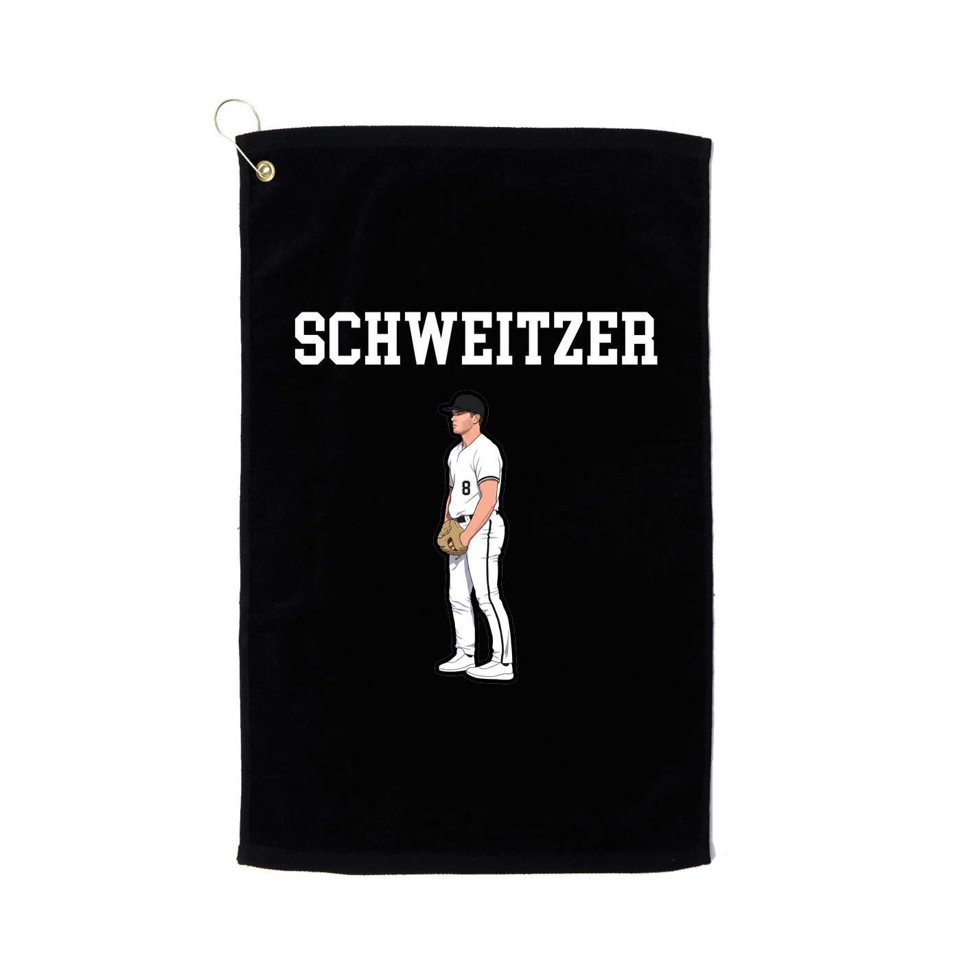 Golf Towel — Shirsey in Black