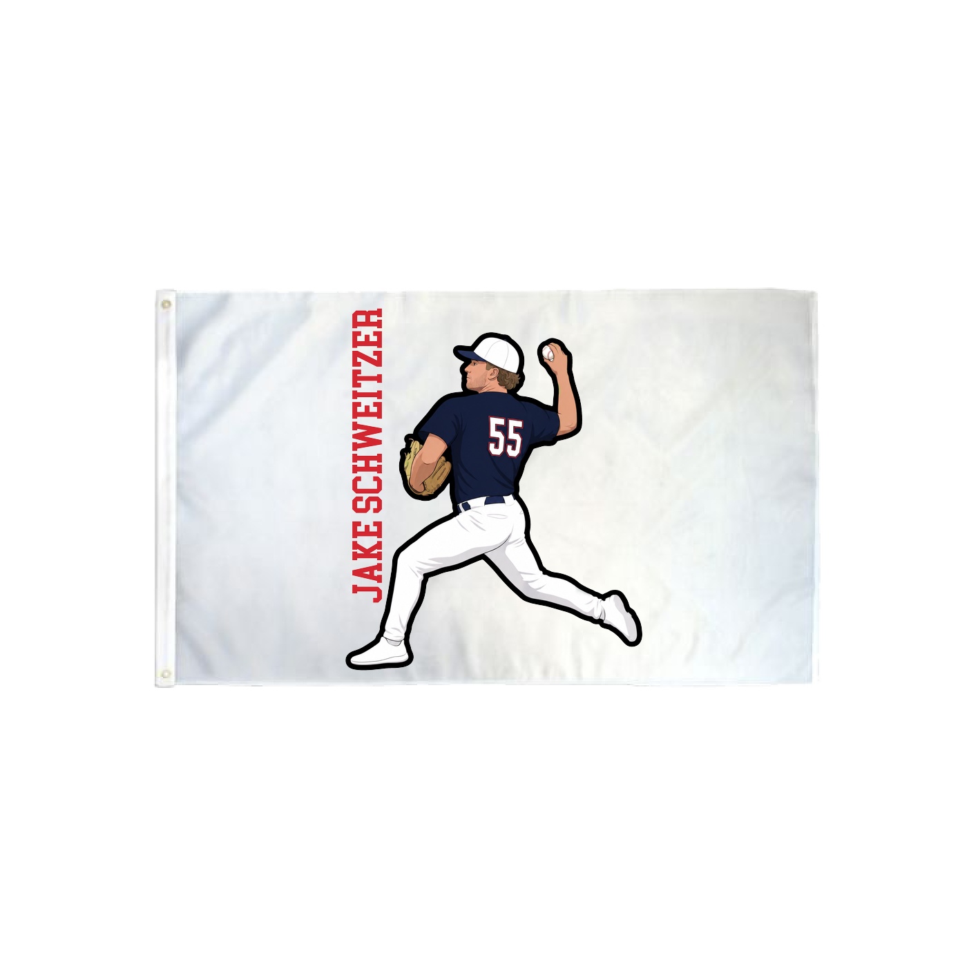 3x5 Flag — Name Vertical in Classic