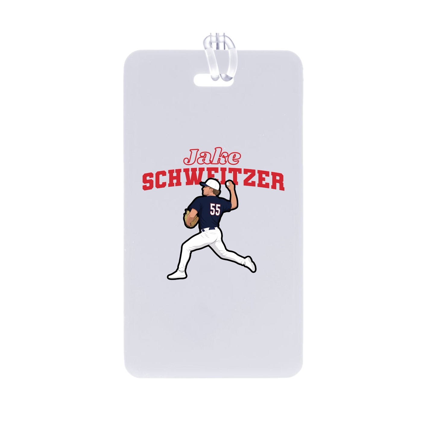 Bag Tag — Name Arch in Classic
