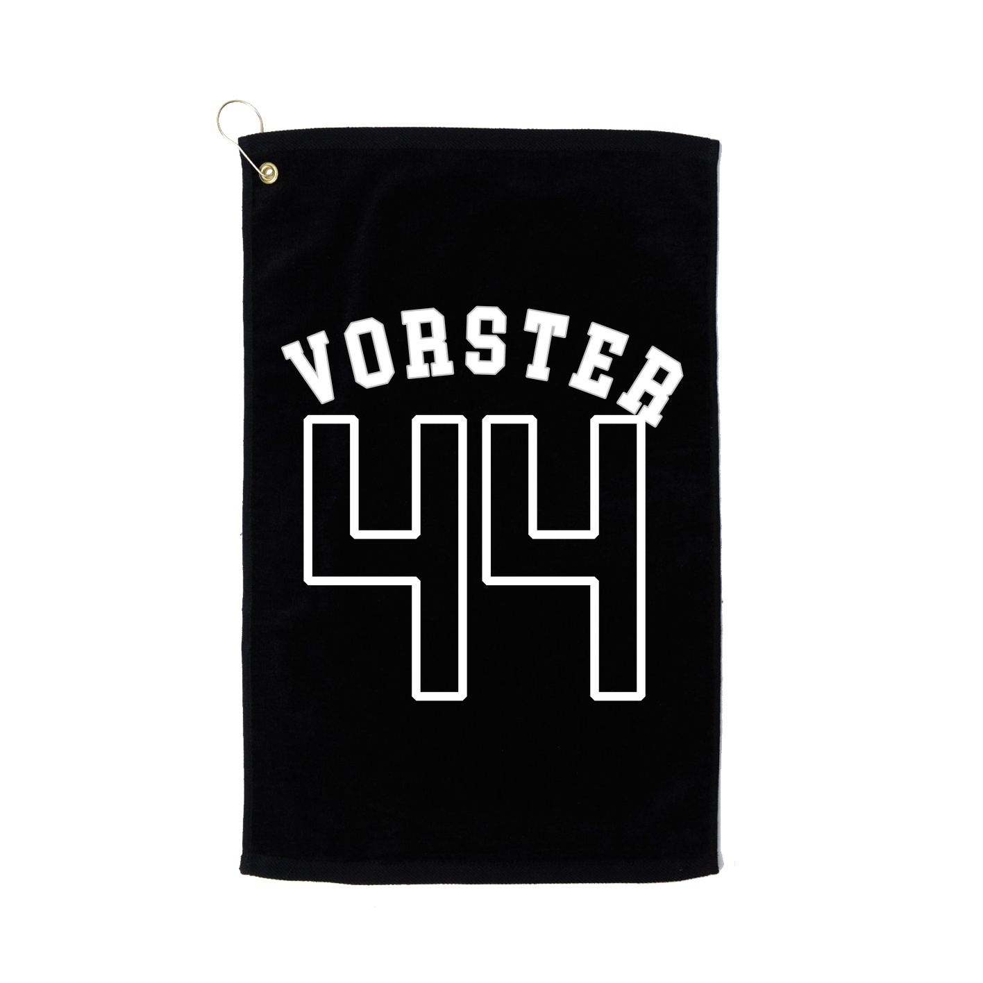Golf Towel — Shirsey Arch in Black
