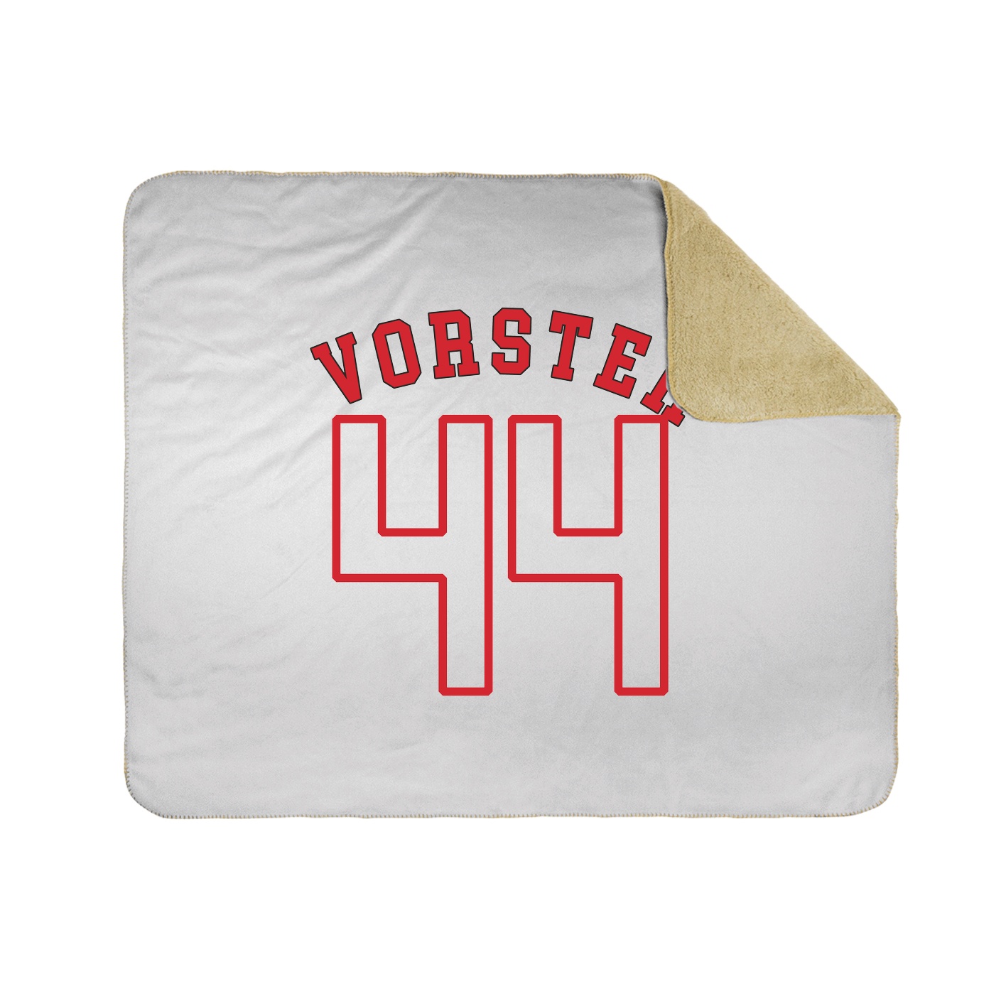 Throw Blanket — Shirsey Arch in White