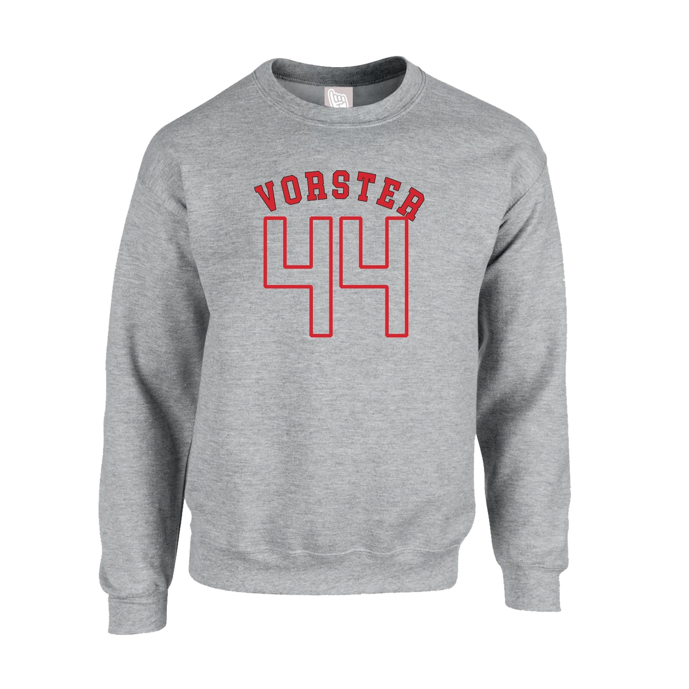 Fleece Crew — Shirsey Arch in Grey