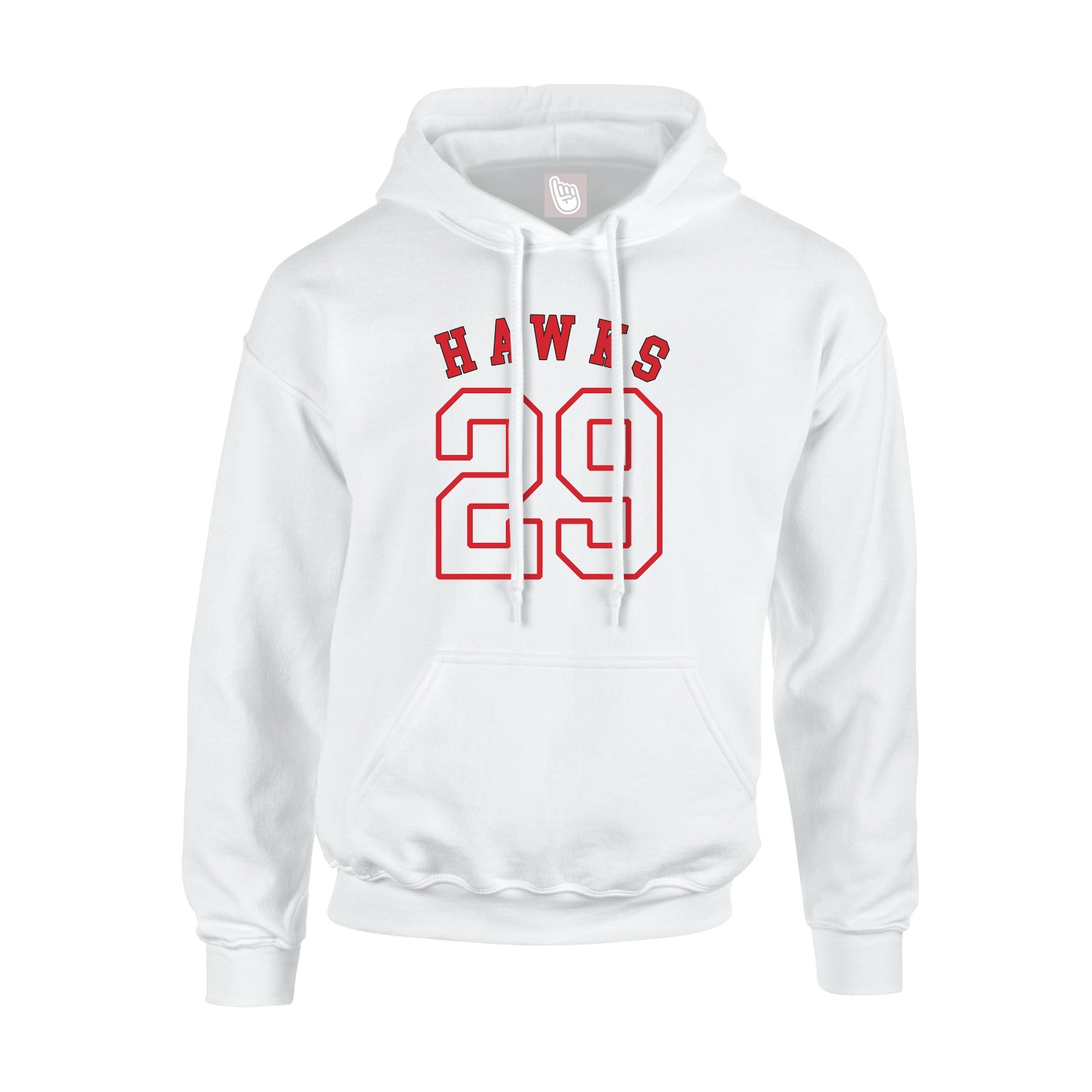 Hoodie — Shirsey Arch in White