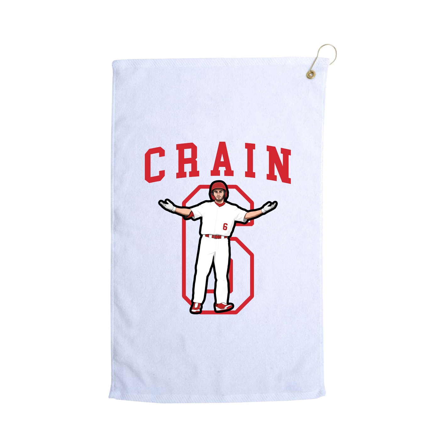 Golf Towel — Shirsey in White