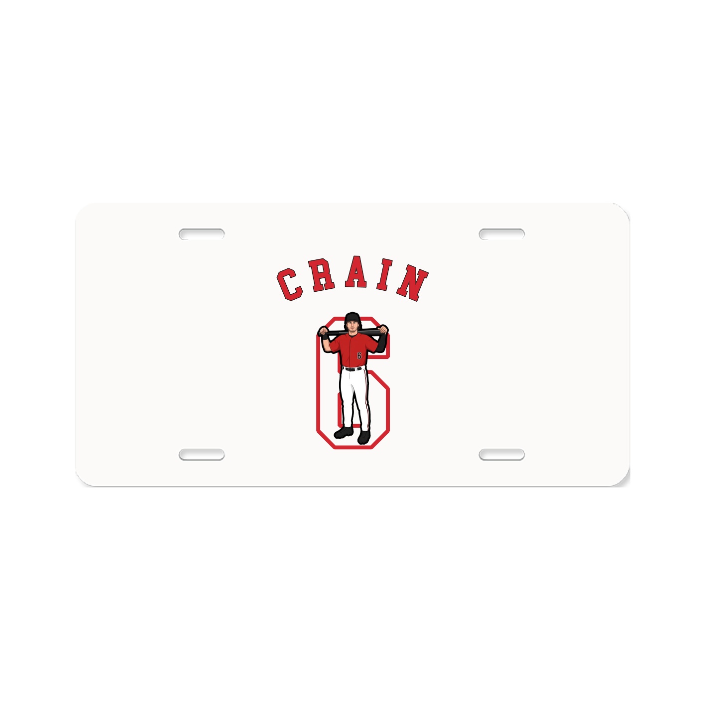 License Plate — Shirsey Arch in Classic